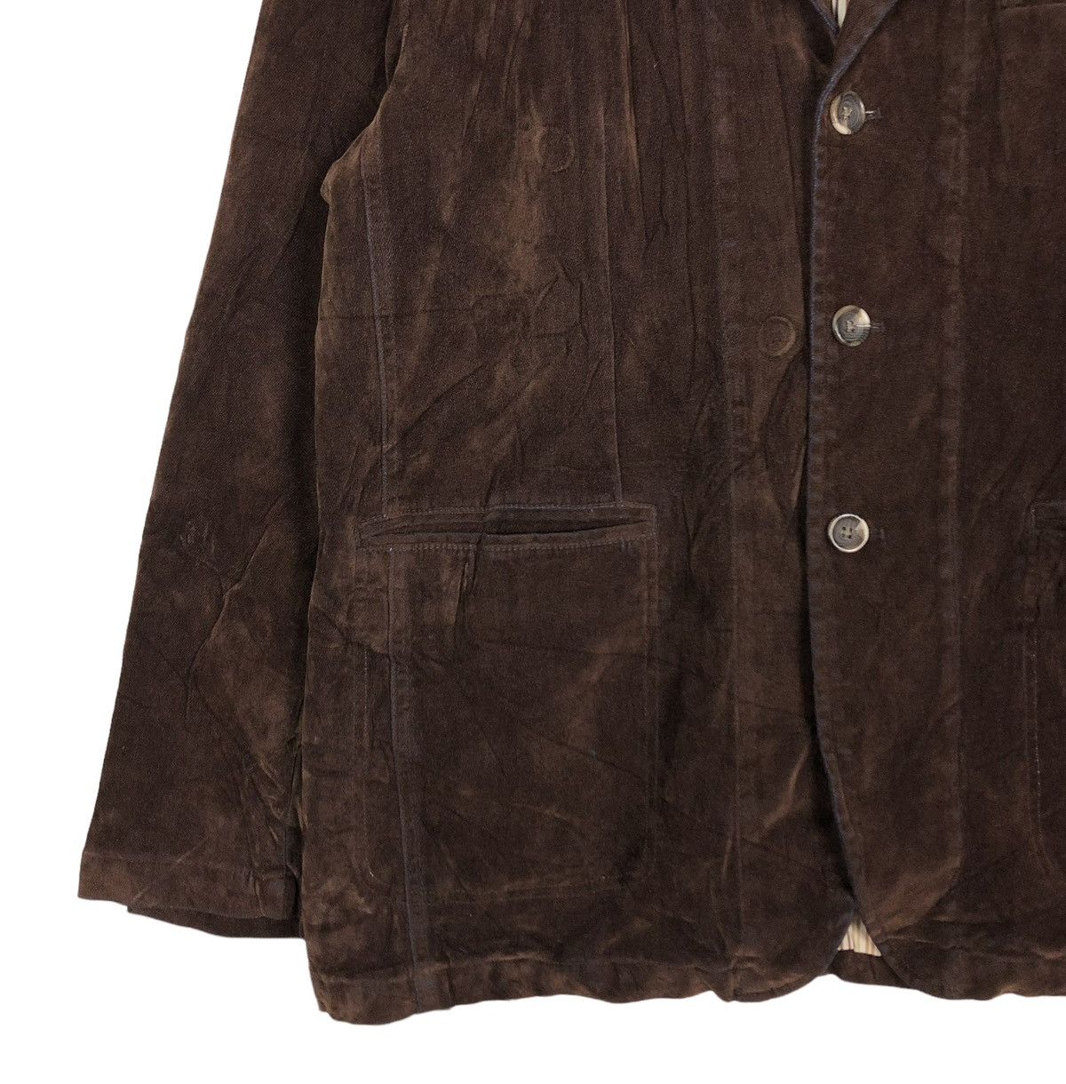 Japanese Brand 🔥VINTAGE CHORE VELVET WORK JACKET KANSAI JEANS BLANKET Size US L / EU 52-54 / 3 - 7 Thumbnail