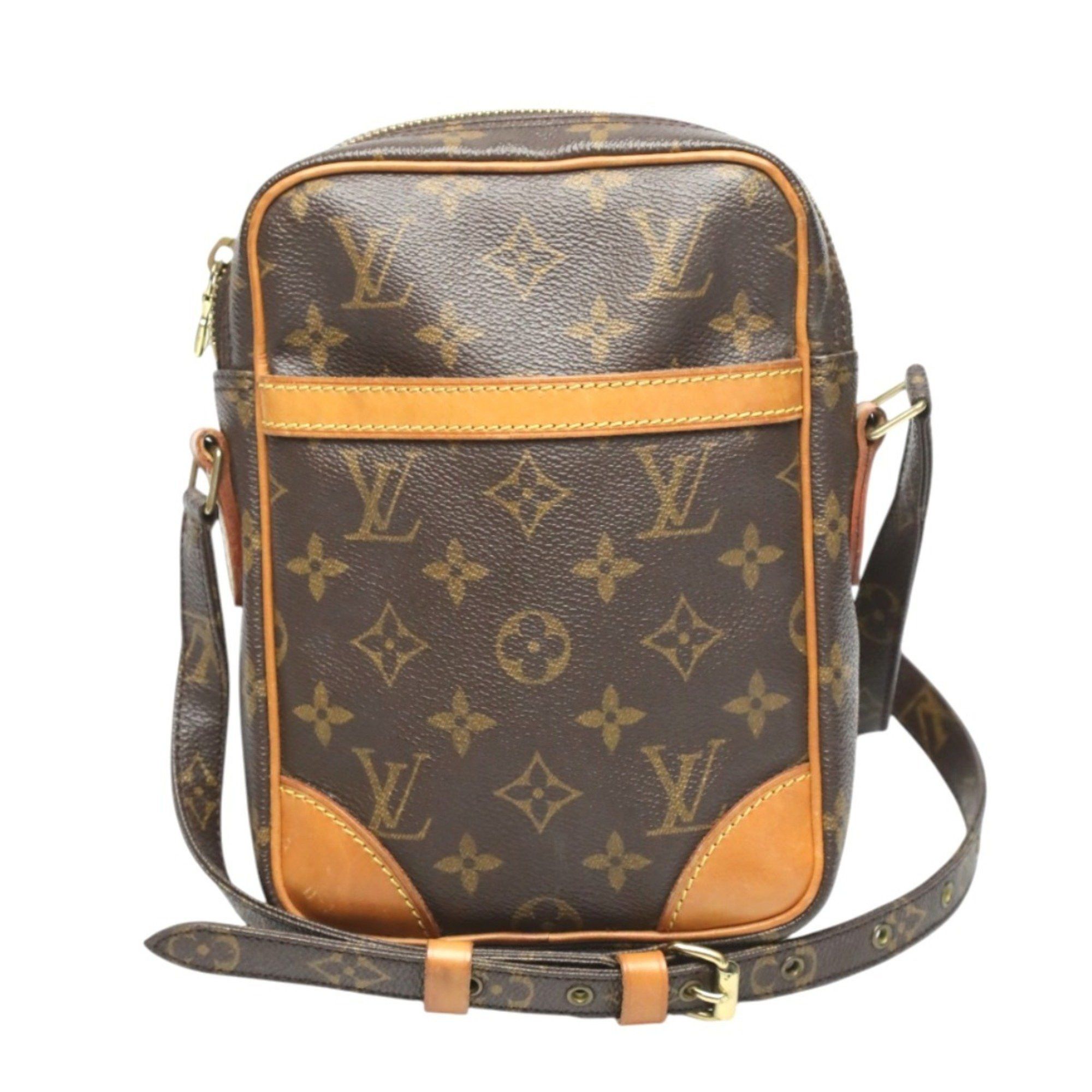 Louis Vuitton Louis Vuitton Shoulder Bag Monogram Danube Canvas M45266 Brown Size ONE SIZE - 1 Thumbnail
