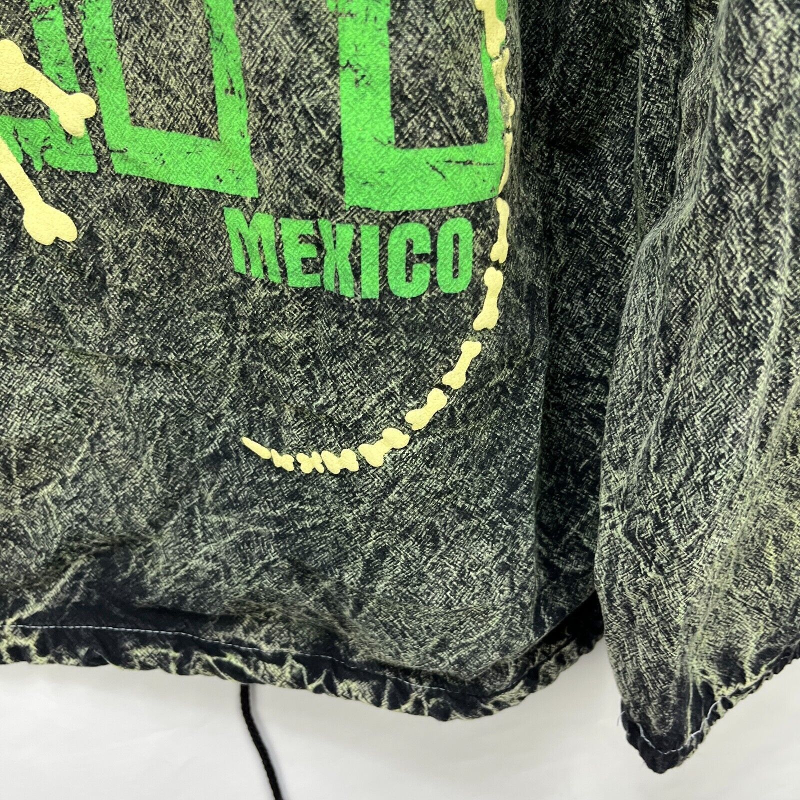 Lululemon × Vintage Vintage 90s Bones Lizard Cozumel Mexico Hooded Zip up 2XL Size US XXL / EU 58 / 5 - 3 Thumbnail