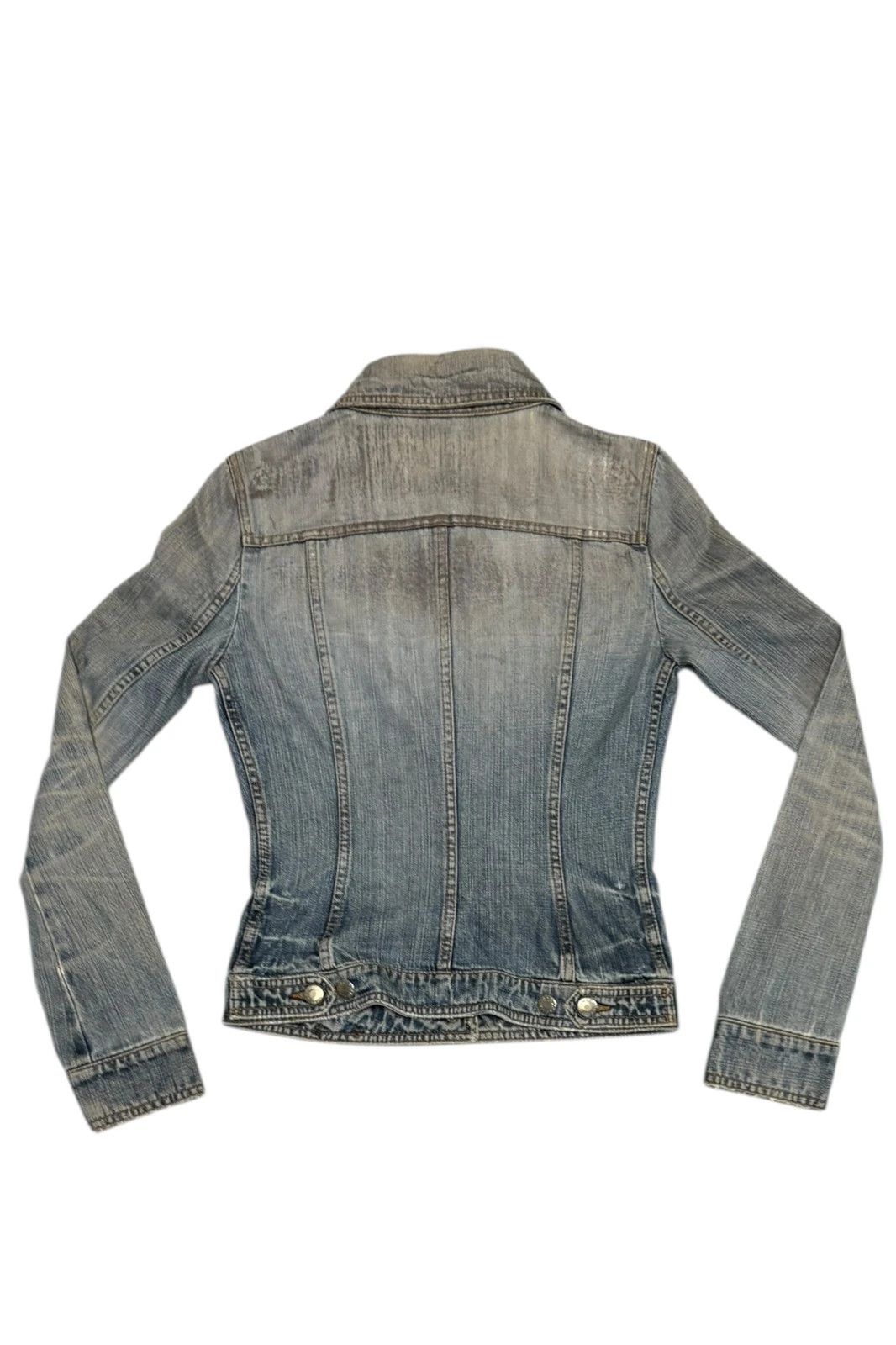 Dolce & Gabbana Dolce & Gabbana distressed blue multizip denim jacket Size S / US 4 / IT 40 - 5 Thumbnail