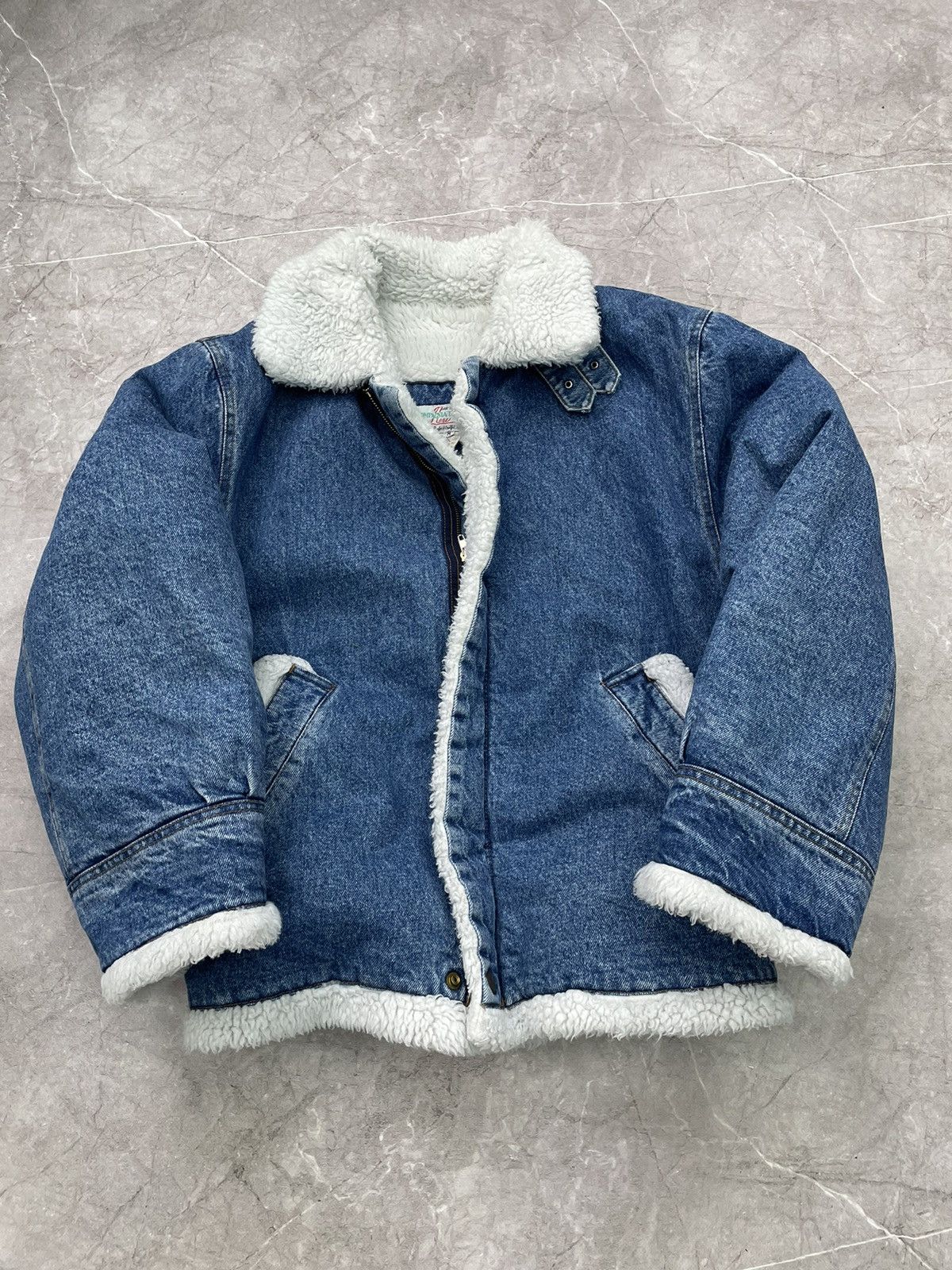 If Six Was Nine × Vintage FUR SHERPA LGB STYLE DISTRESSED US Army Style AF Jacket Size US M / EU 48-50 / 2 - 1 Thumbnail