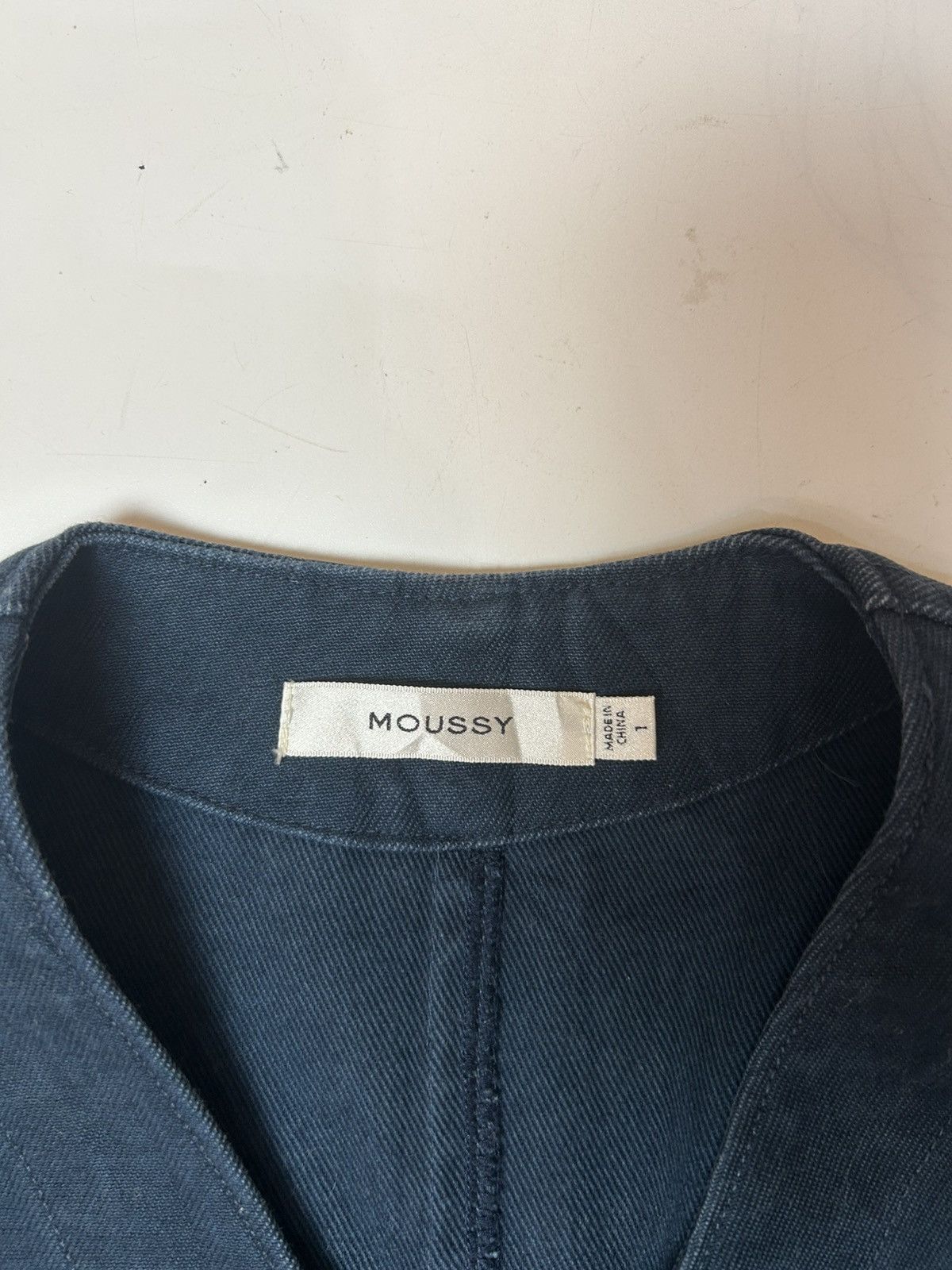 Japanese Brand × MOUSSY MOUSSY MIDI DRESS COAT FOR LADIES Size S / US 4 / IT 40 - 5 Thumbnail