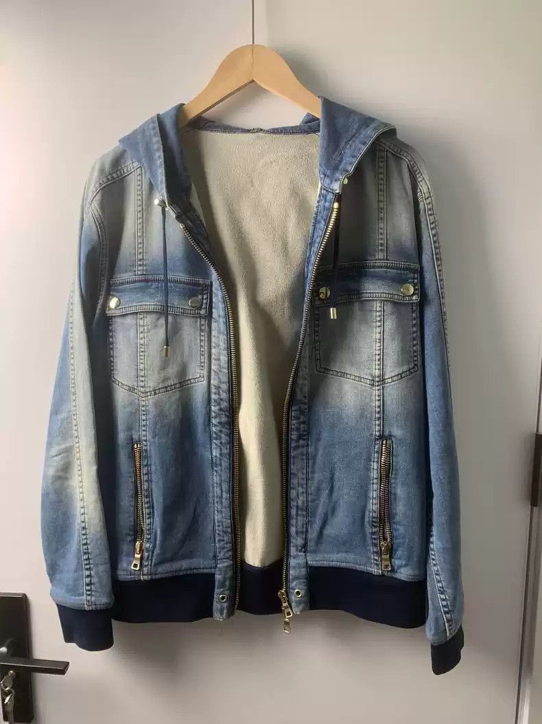 Balmain Cowboy hooded coat