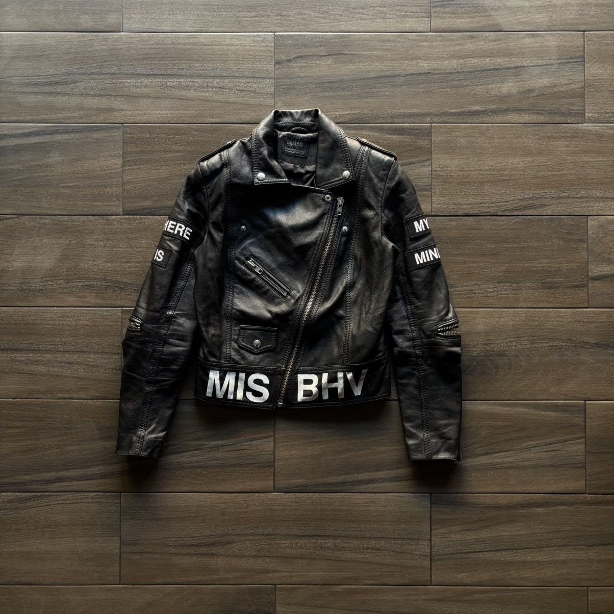 MISHBHV “Where is my mind” 2015 Leather Jacket