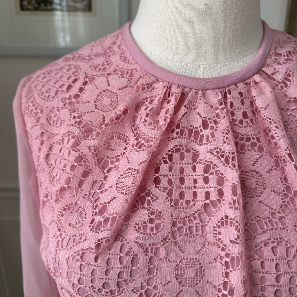 Vintage Vintage 70s Mister Jay Pink 2pc Dress and Vest S M Size M / US 6-8 / IT 42-44 - 9 Thumbnail