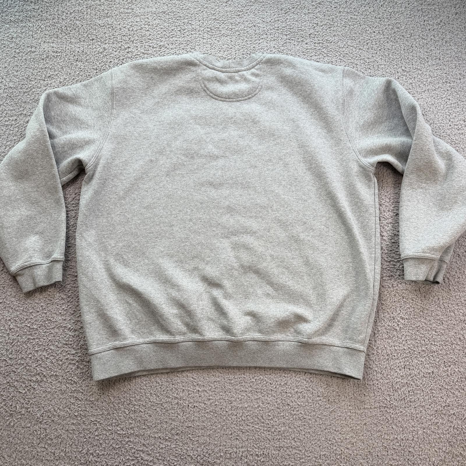 Carhartt Carhartt K124 Crewneck Sweatshirt XL Gray Loose Fit Workwear Size US XL / EU 56 / 4 - 2 Thumbnail