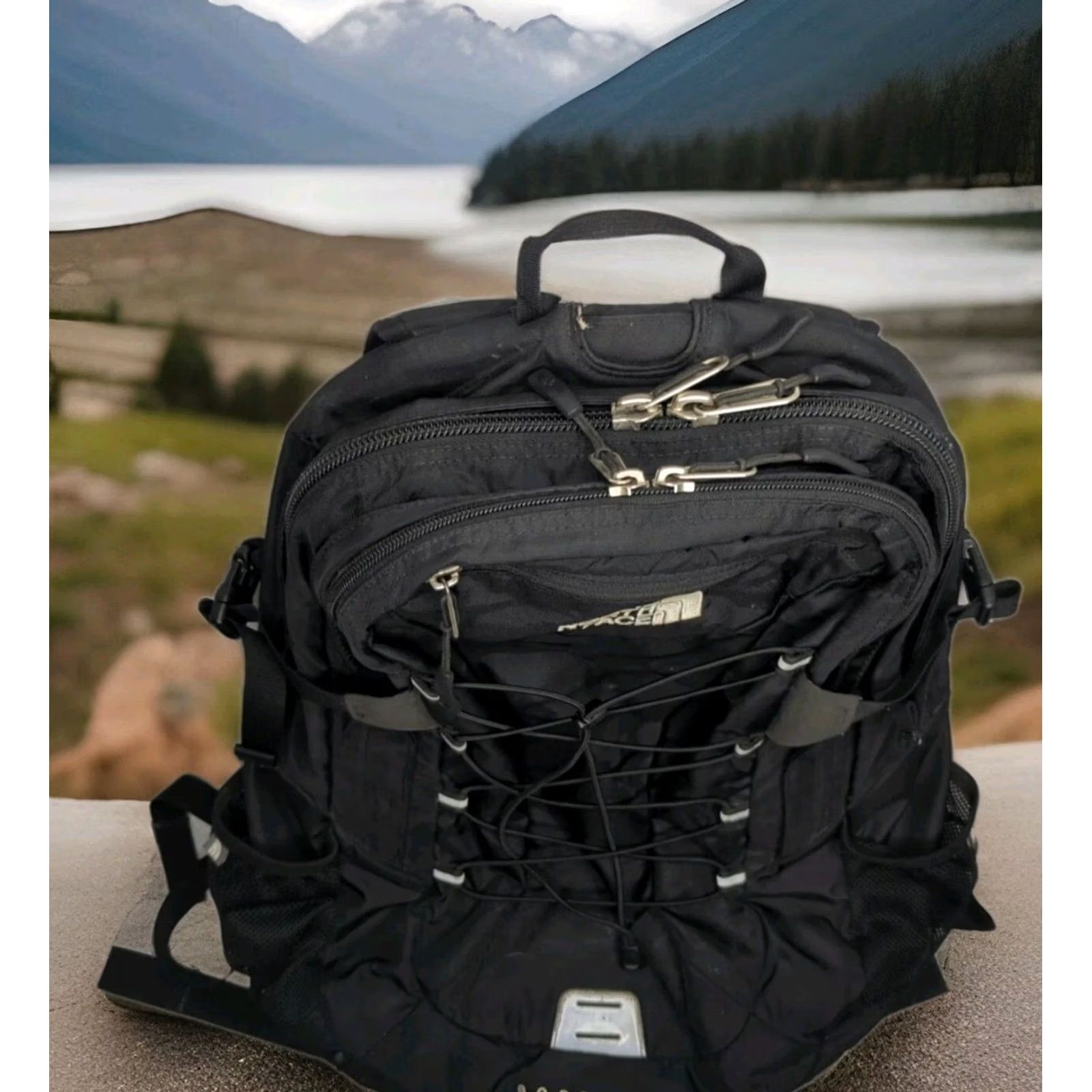 The North Face VINTAGE The North Face Borealis Backpack Black School Bag Day Pack Size ONE SIZE - 3 Thumbnail