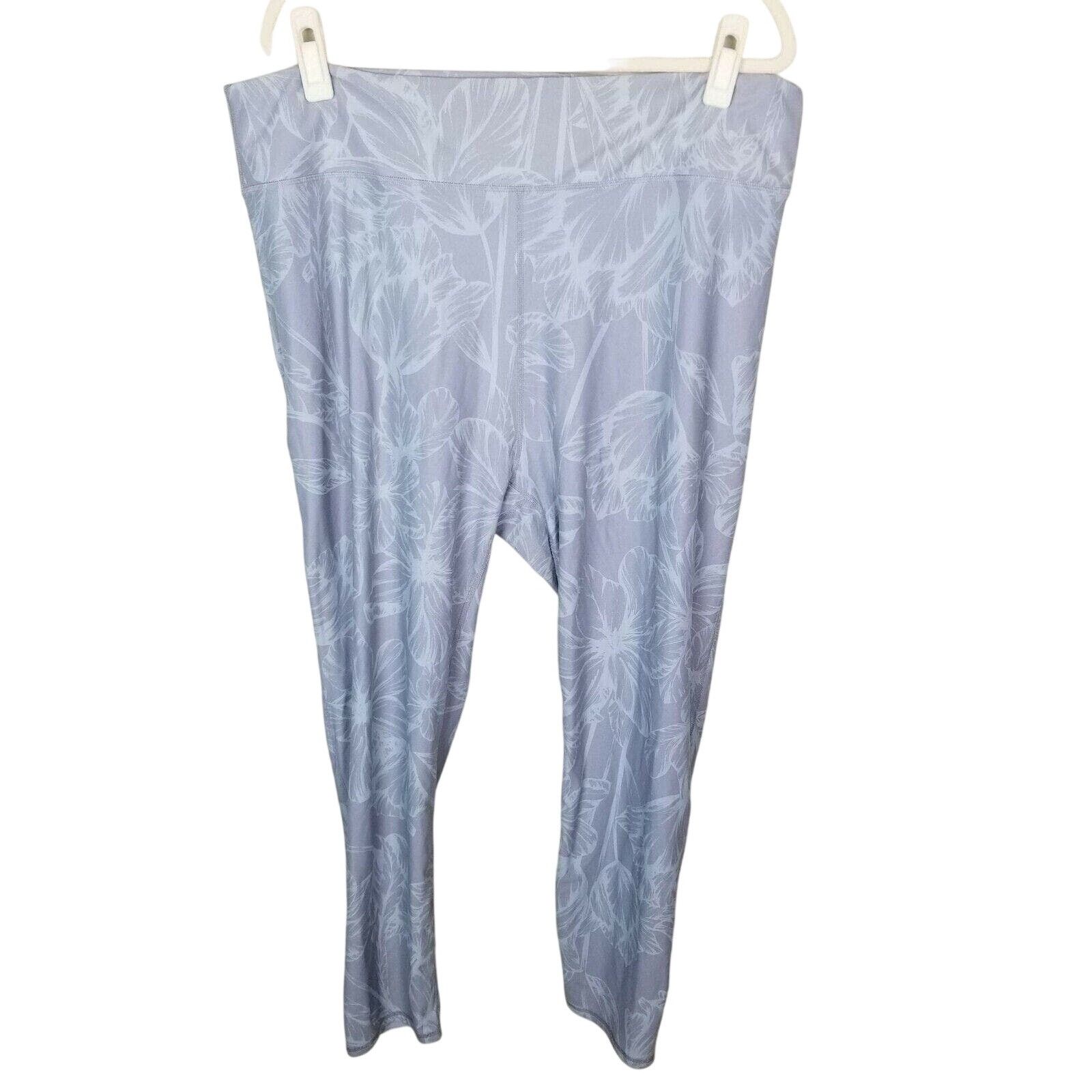 Fabletics Fabletics Womens Floral Define PowerHold High-Waist Leggings Size 40" / US 18 - 2 Thumbnail