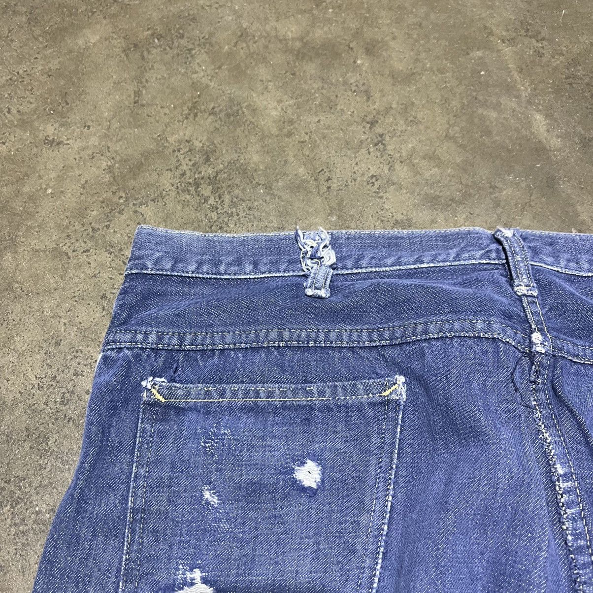 JCPenney × Vintage Vintage 70s Penneys Ranchcraft Dark Western Jeans 36x27 Size US 36 / EU 52 - 5 Thumbnail