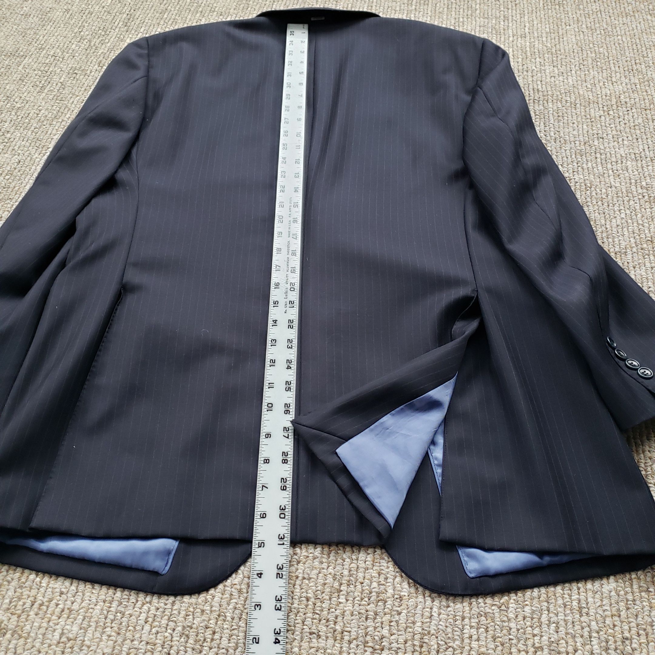 Other Dino Filarte Super 110s Wool Custom Men's Suit Size 42S - 11 Thumbnail