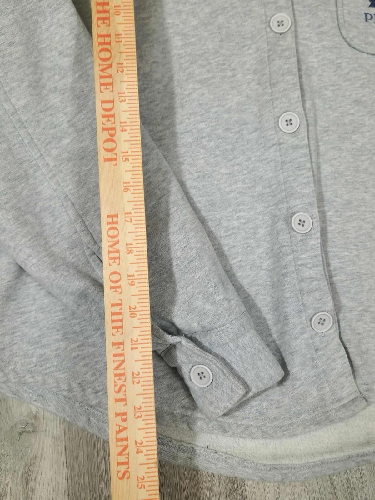 Pacsun Playboy Tennis Club Gray Button Up Sherpa Lined Jacket#6 Size US S / EU 44-46 / 1 - 3 Thumbnail