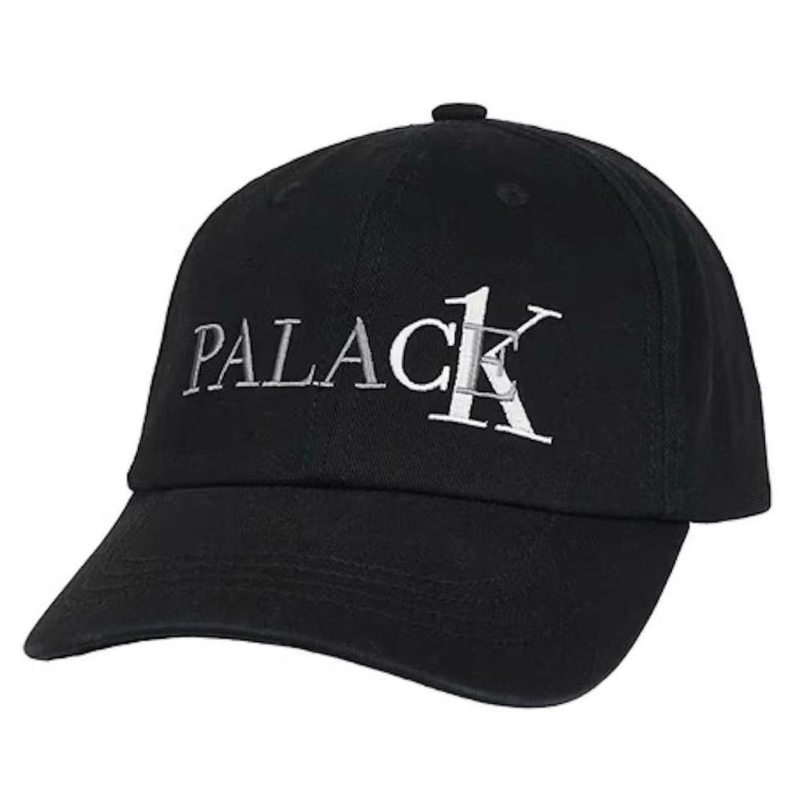 Palace 🏴‍☠️ SS22 Palace x Calvin Klein CK1 6-Panel “Black” Size ONE SIZE - 1 Thumbnail
