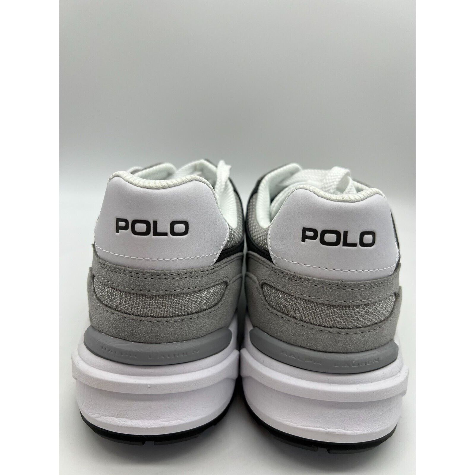 Polo Ralph Lauren Polo Ralph Lauren Men's JGR Suede/Mesh Athletic Gray Size 11 Size US 11 / EU 44 - 7 Thumbnail