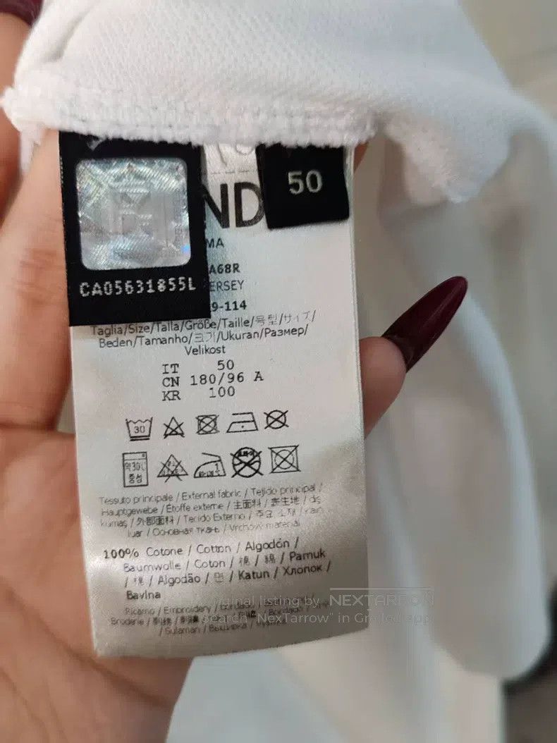 Fendi Fendi Logo short sleeve Size US M / EU 48-50 / 2 - 4 Thumbnail