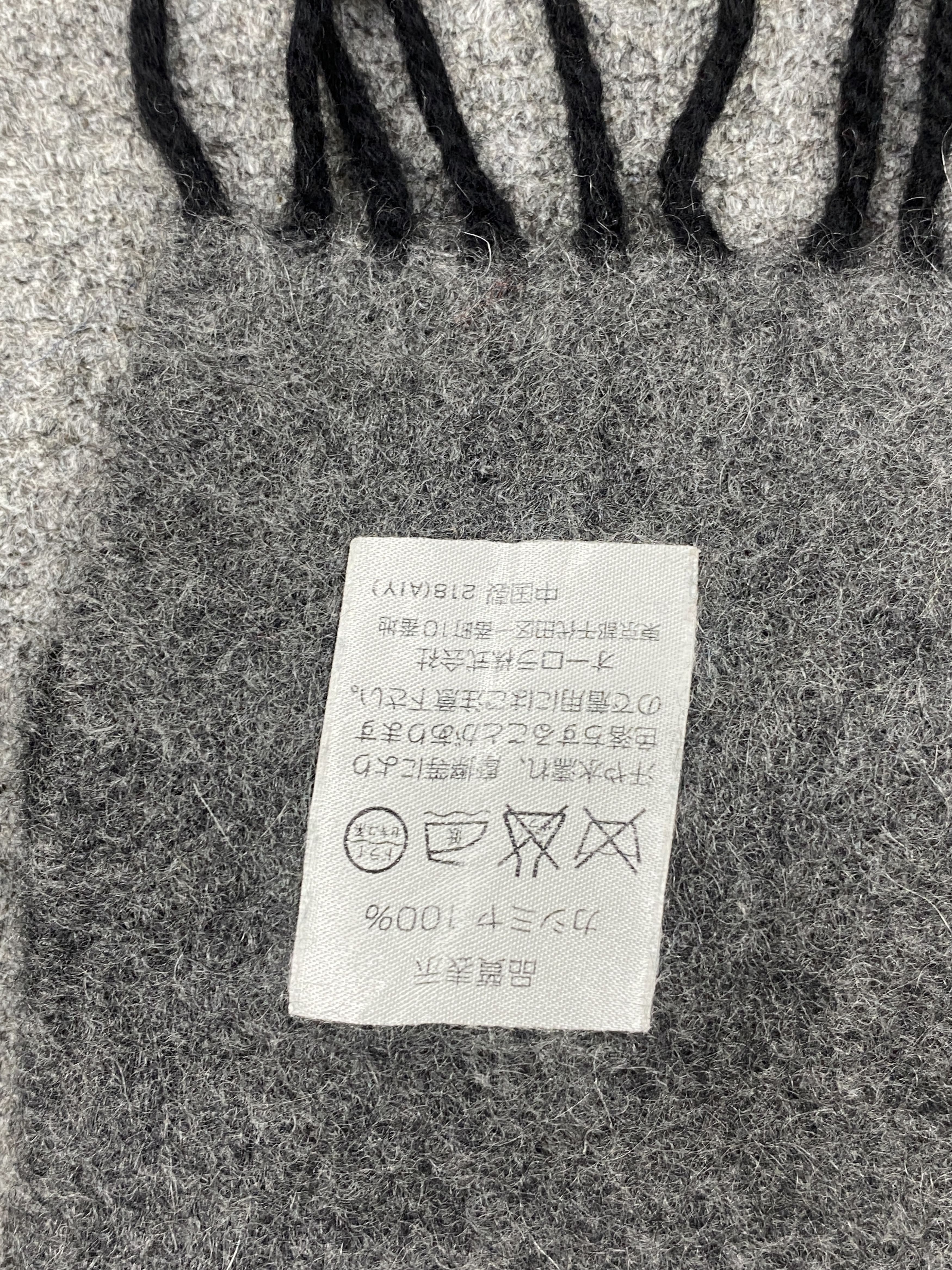 Lanvin × Vintage Lanvin Cashmere Scarf / Muffler / Neckwear - sc0137 Size ONE SIZE - 7 Thumbnail