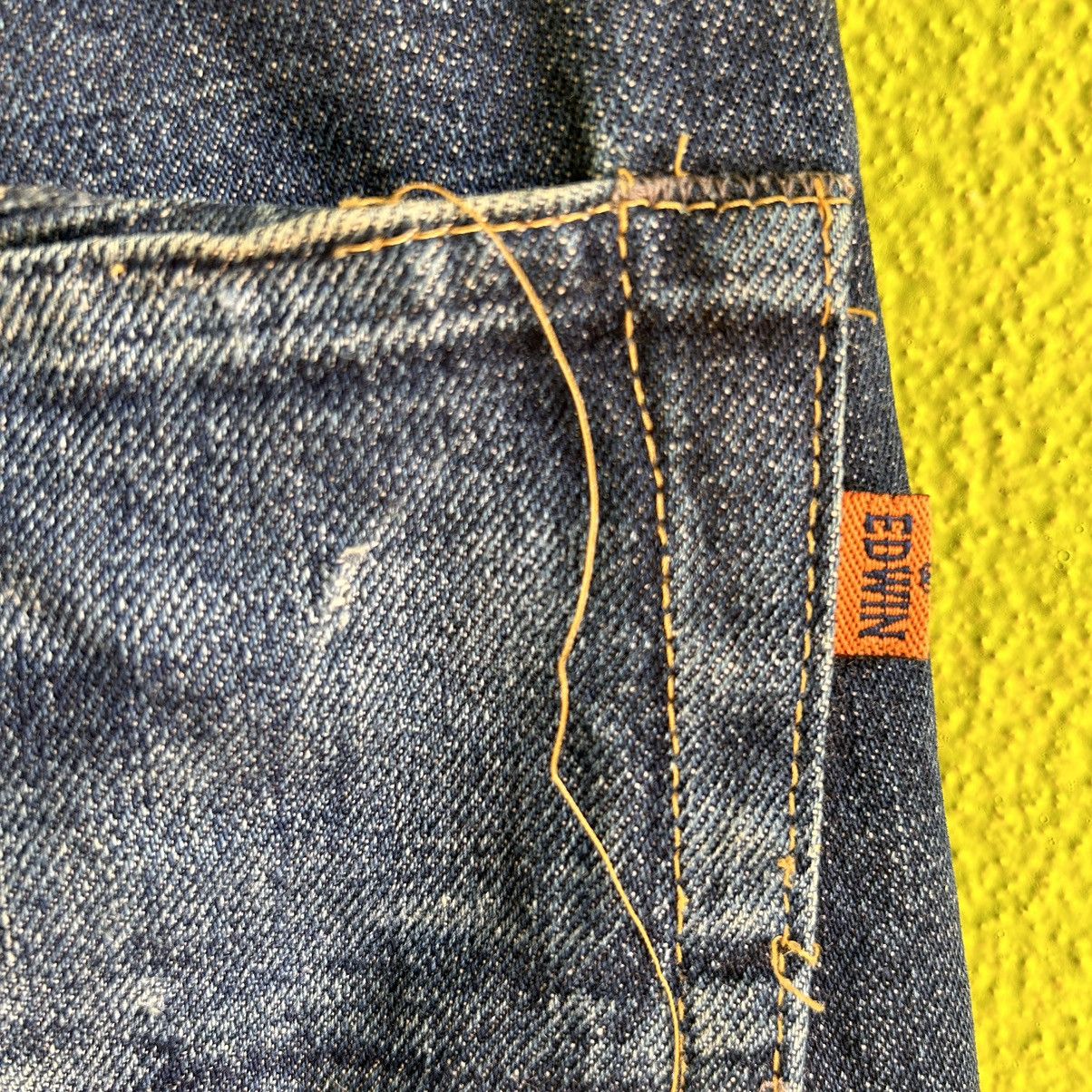 Edwin Vintage Edwin Overalls Sanforized Selvedge Distressed Denim Size US 30 / EU 46 - 9 Thumbnail