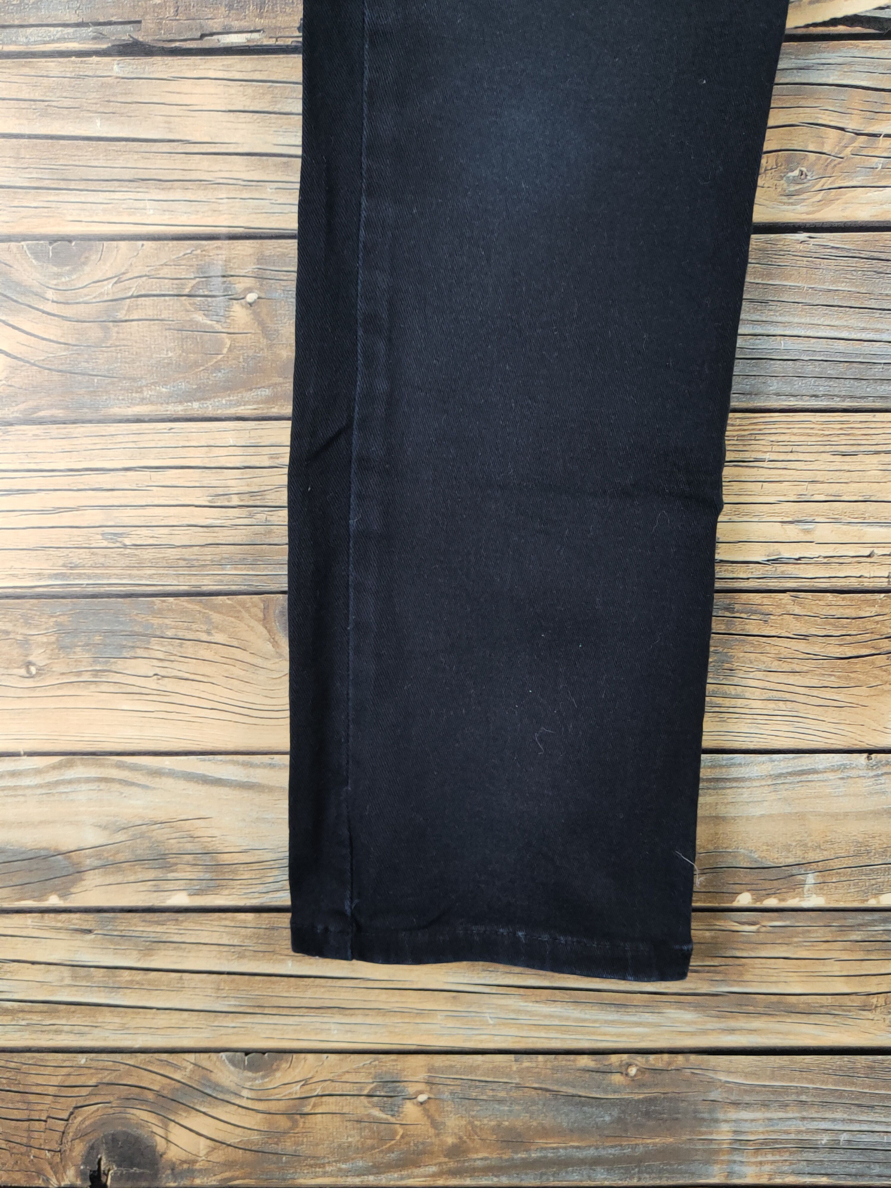 Edwin Edwin Black Distressed Ripped denim Jeans #W1501 Size US 30 / EU 46 - 4 Thumbnail