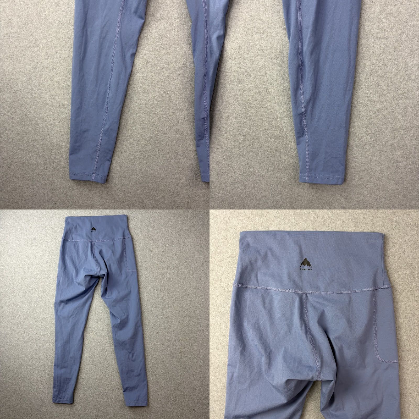 Burton Burton Leggings Womens Small Blue High Rise Pocket Ankle Yoga Pants Activewear Size 28" / US 6 / IT 42 - 8 Thumbnail