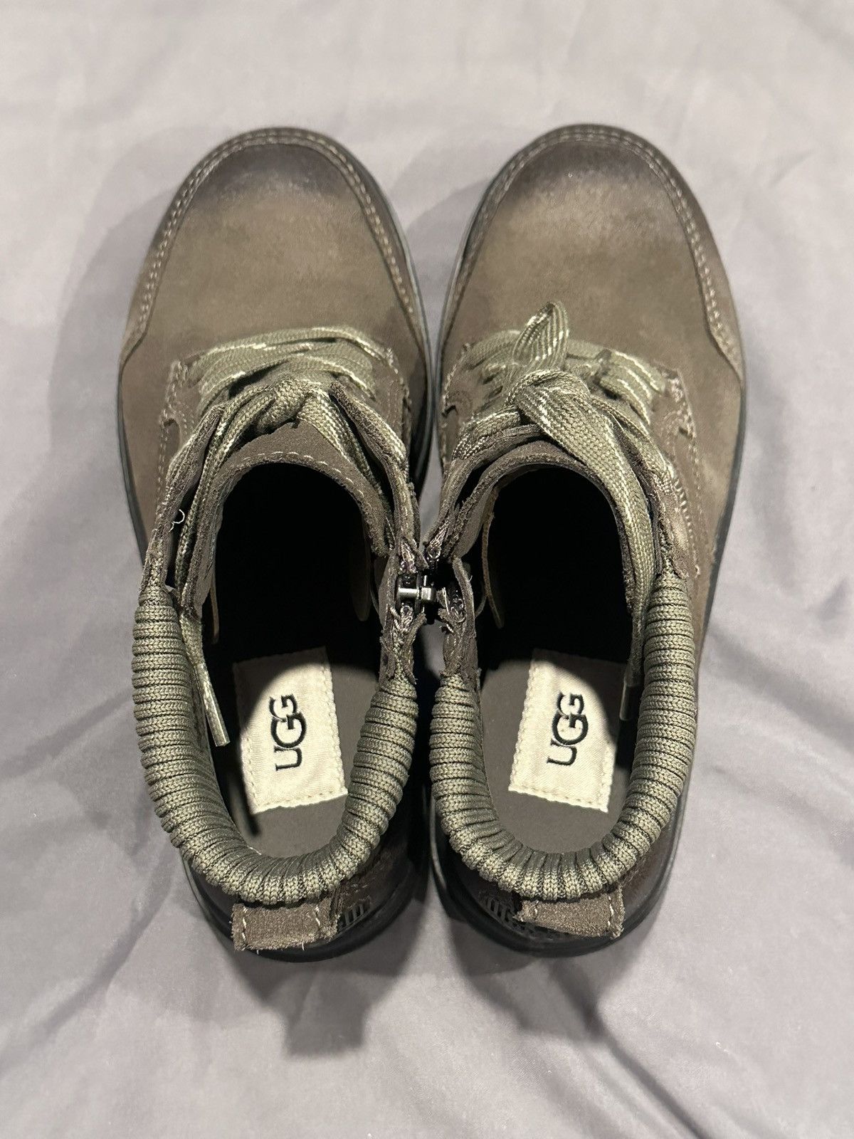 Ugg UGG Lace-Up/Zip Waterproof Leather Bootie 6.5 Size US 6.5 / IT 36.5 - 3 Thumbnail