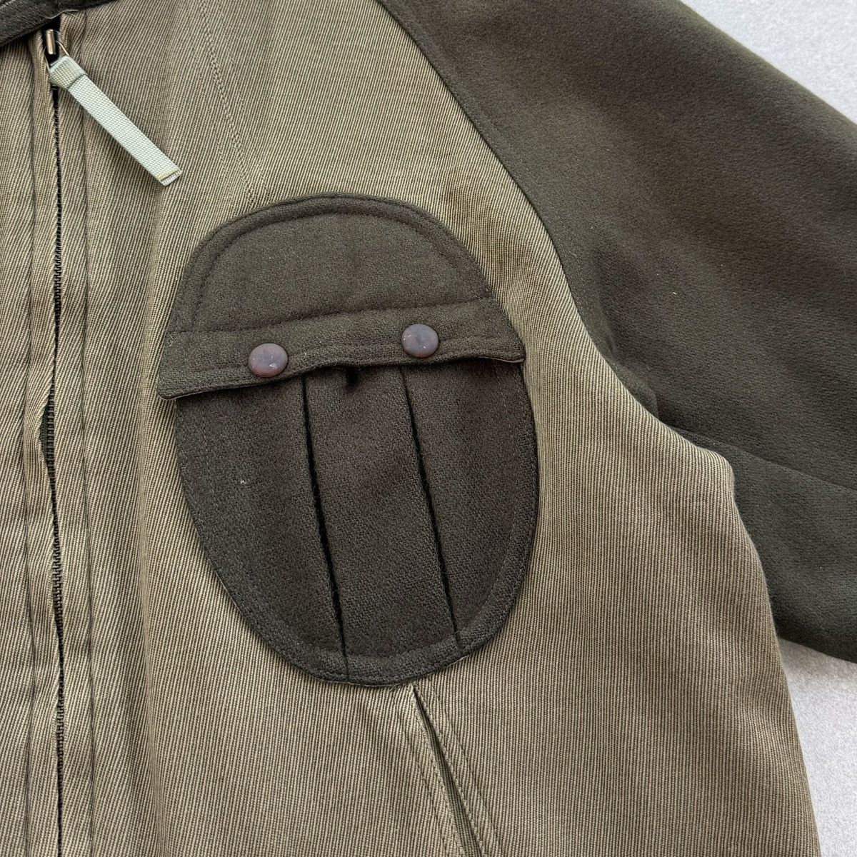 Vintage VTG Marina Del Rey Wool Bomber Jacket Olive Workwear Japan Size US M / EU 48-50 / 2 - 6 Thumbnail