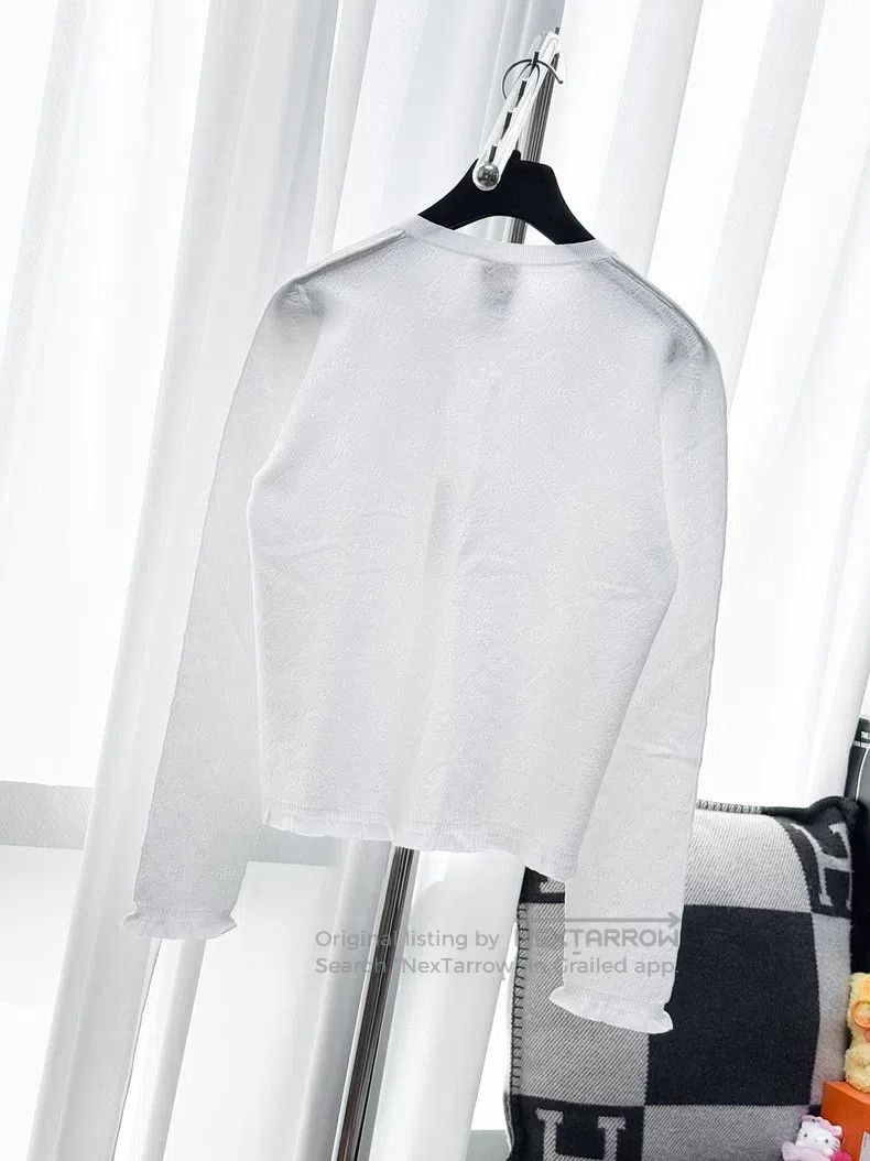 Chanel Chanel Full diamond double C buckle long-sleeved knitted c Size M / US 6-8 / IT 42-44 - 3 Thumbnail