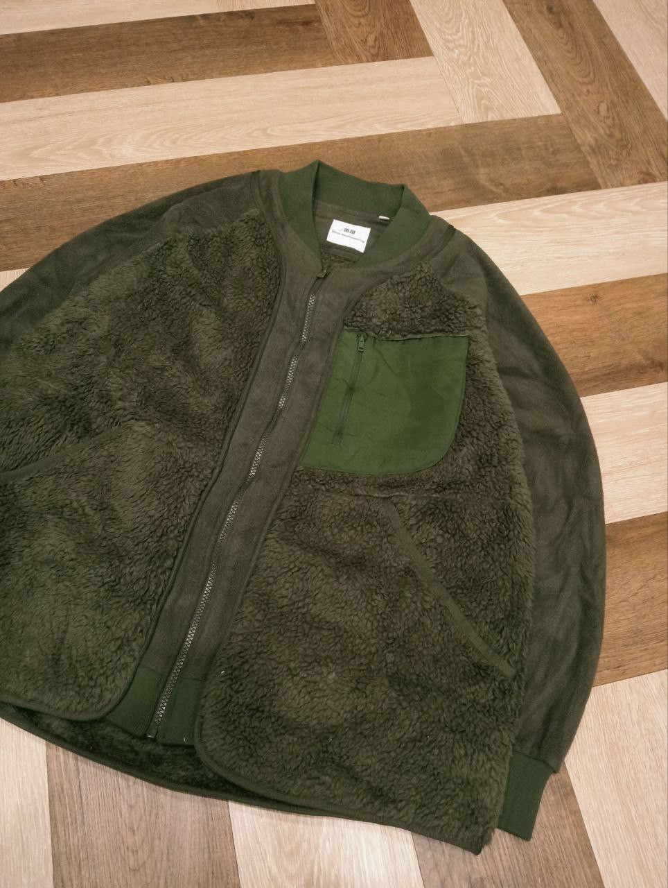 Uniqlo × White Mountaineering WHITE MOUNTAINEERING X UNIQLO SHERPA FLEECE JACKET Size US L / EU 52-54 / 3 - 3 Thumbnail