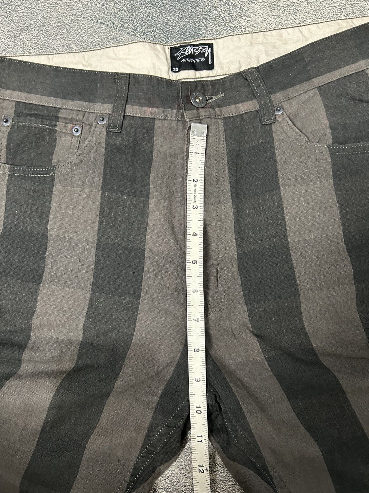 Stussy Stuusy ripstop Stripe Black & Brown Size US 32 / EU 48 - 12 Thumbnail