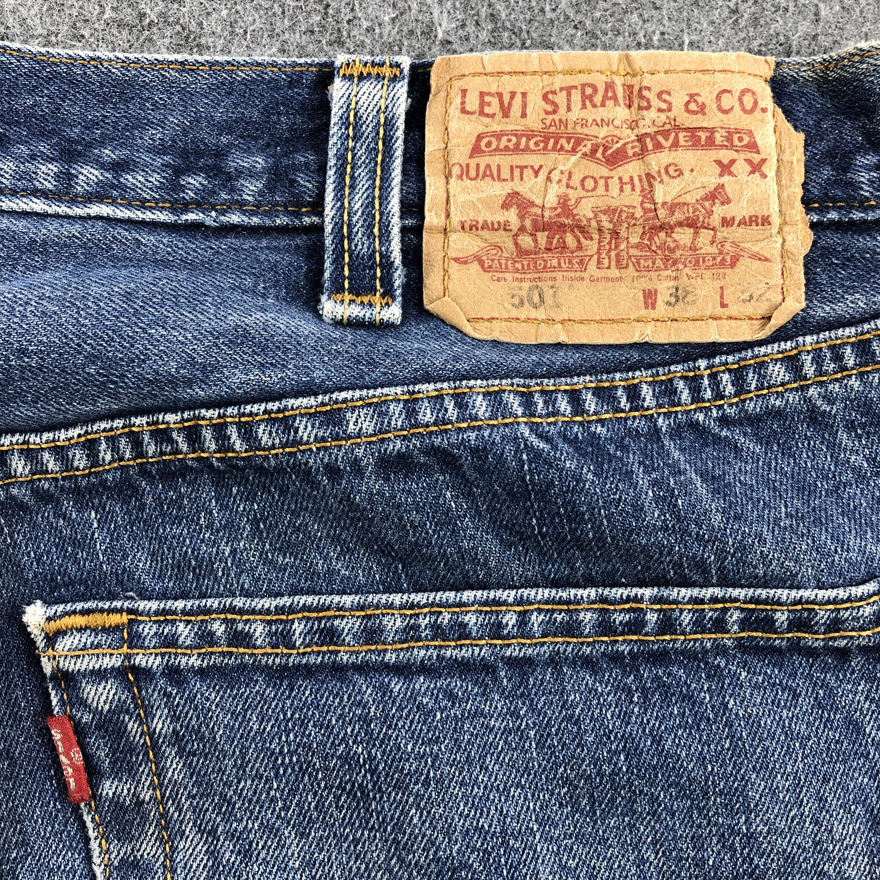 Levi's Vintage Levis 501 Jeans-JM1001 Size US 37 - 6 Thumbnail