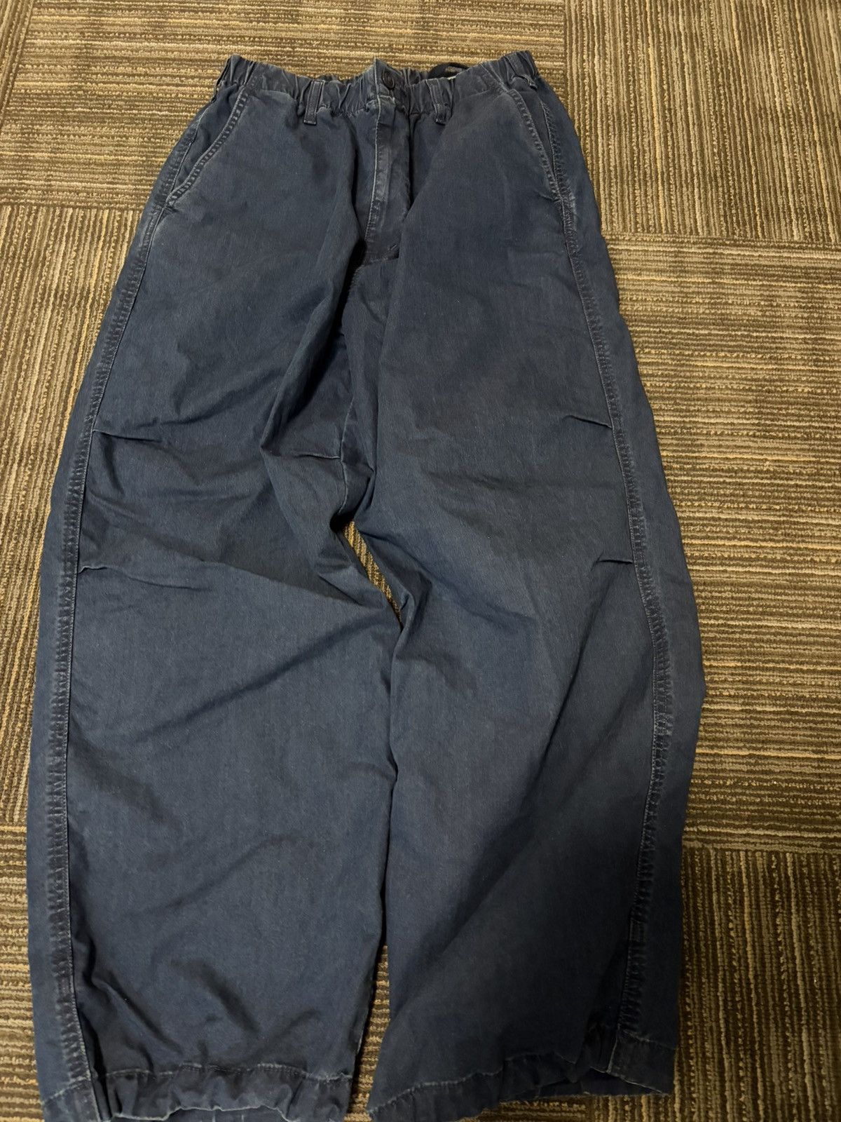Uniqlo Uniqlo wide parachute denim pants Size US 30 / EU 46 - 1 Thumbnail