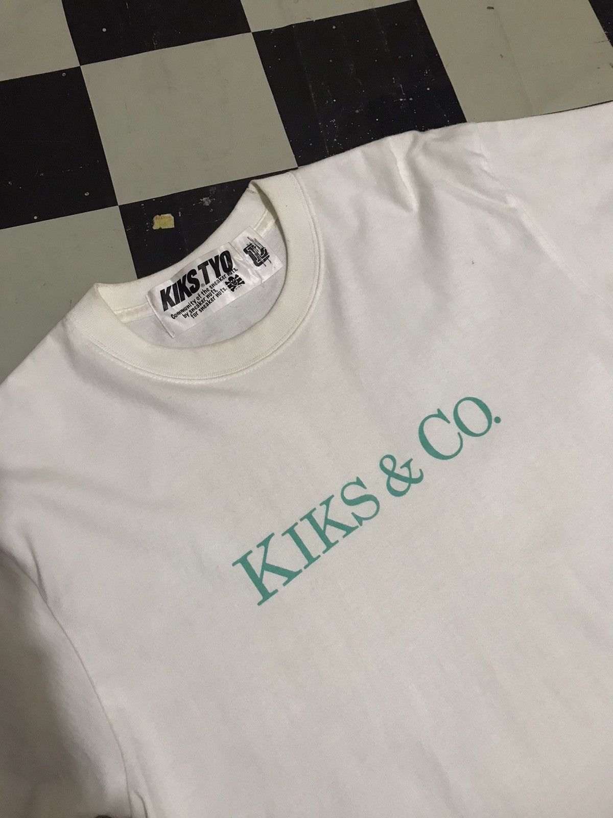 Japanese Brand × KIKS TYO × Nike KIKSTYO AKI HOSHINO Nike Dunk SB Tiffany tee Size US L / EU 52-54 / 3 - 2 Thumbnail