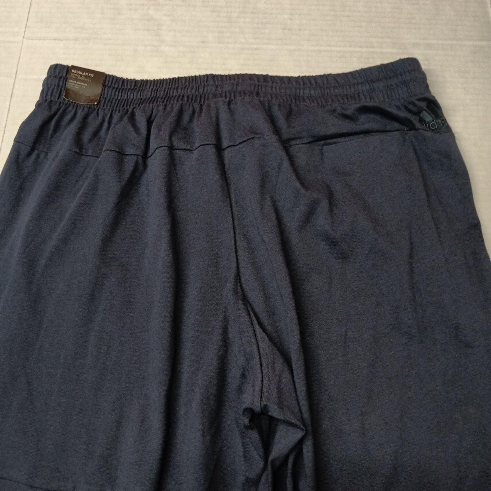 Adidas Adidas Men's Blue Joggers Size 2XL Jersey Tapered Pants Size US 38 / EU 54 - 10 Thumbnail