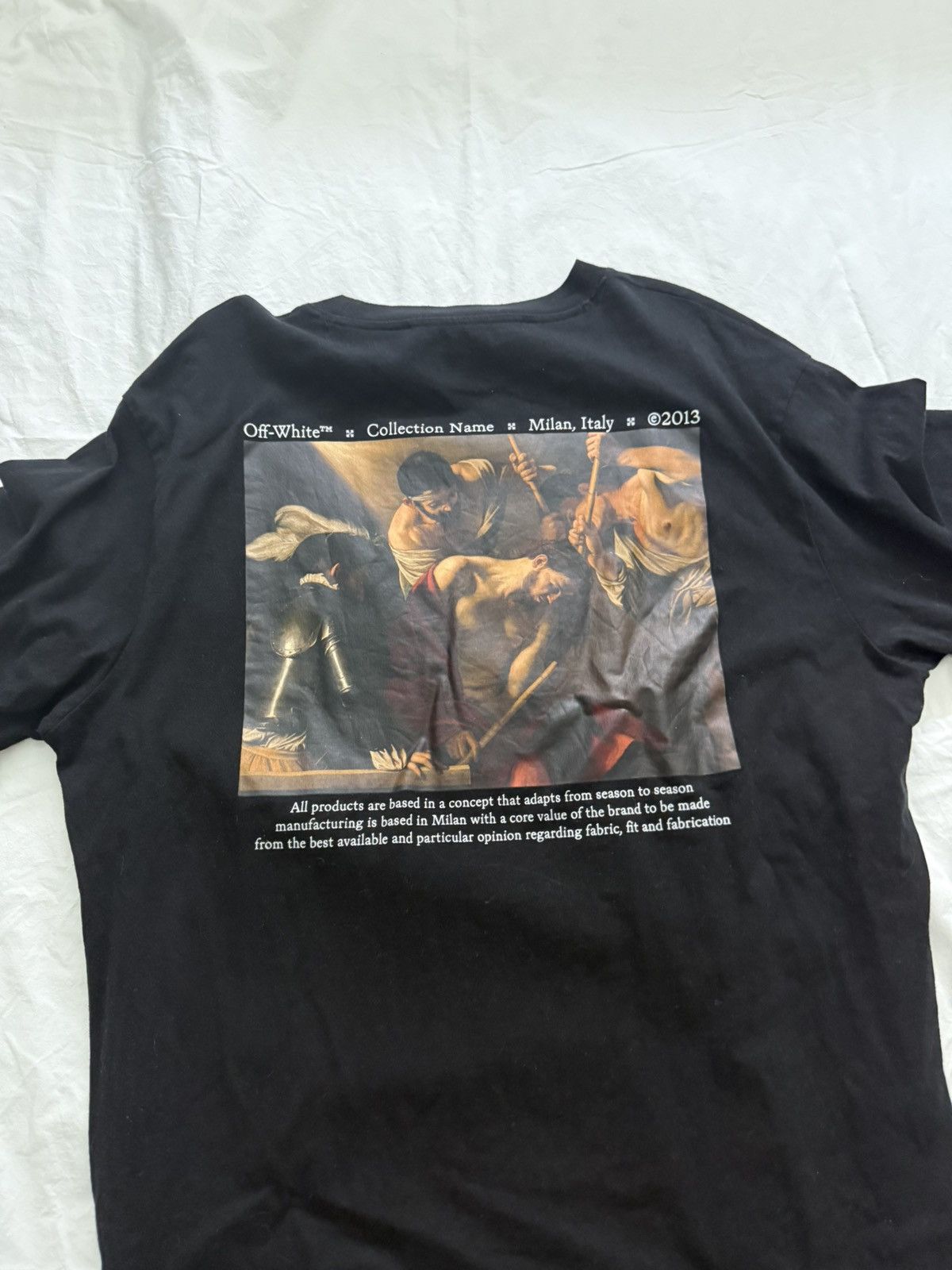 Off-White Off white Black tee Size US XL / EU 56 / 4 - 3 Thumbnail