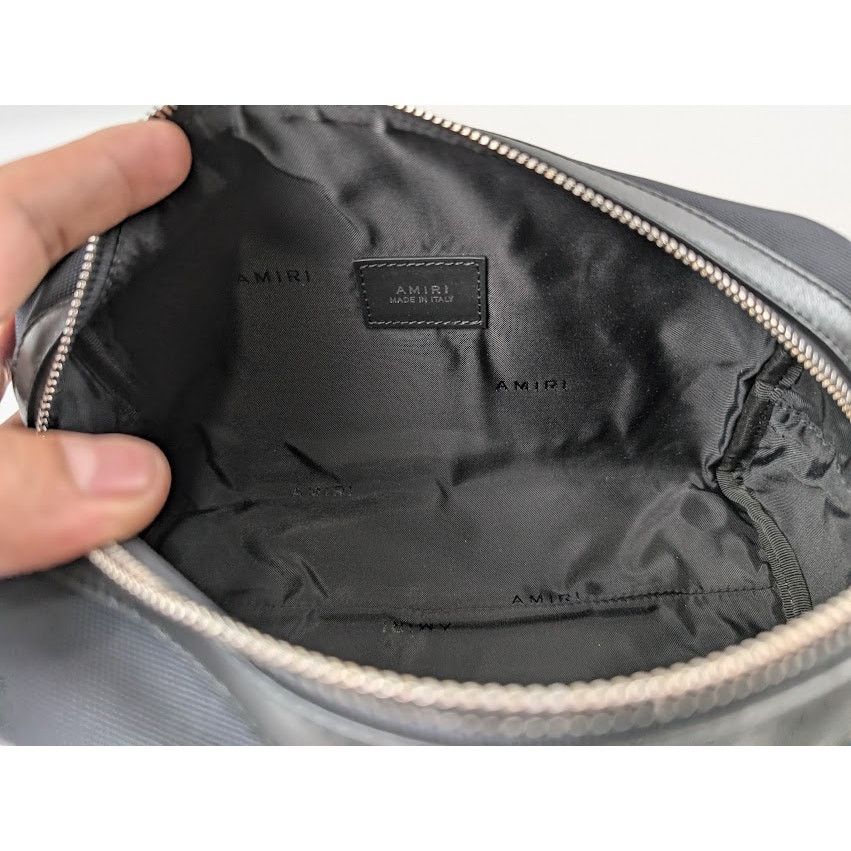 Amiri o1rshd1 Size: OS / Nylon Beauty Case in Black Size ONE SIZE - 10 Thumbnail