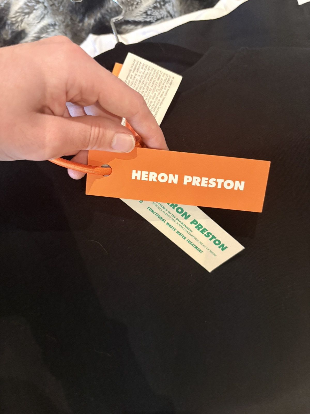 Heron Preston Heron Preston Long-Sleeve Tee Size US L / EU 52-54 / 3 - 6 Thumbnail