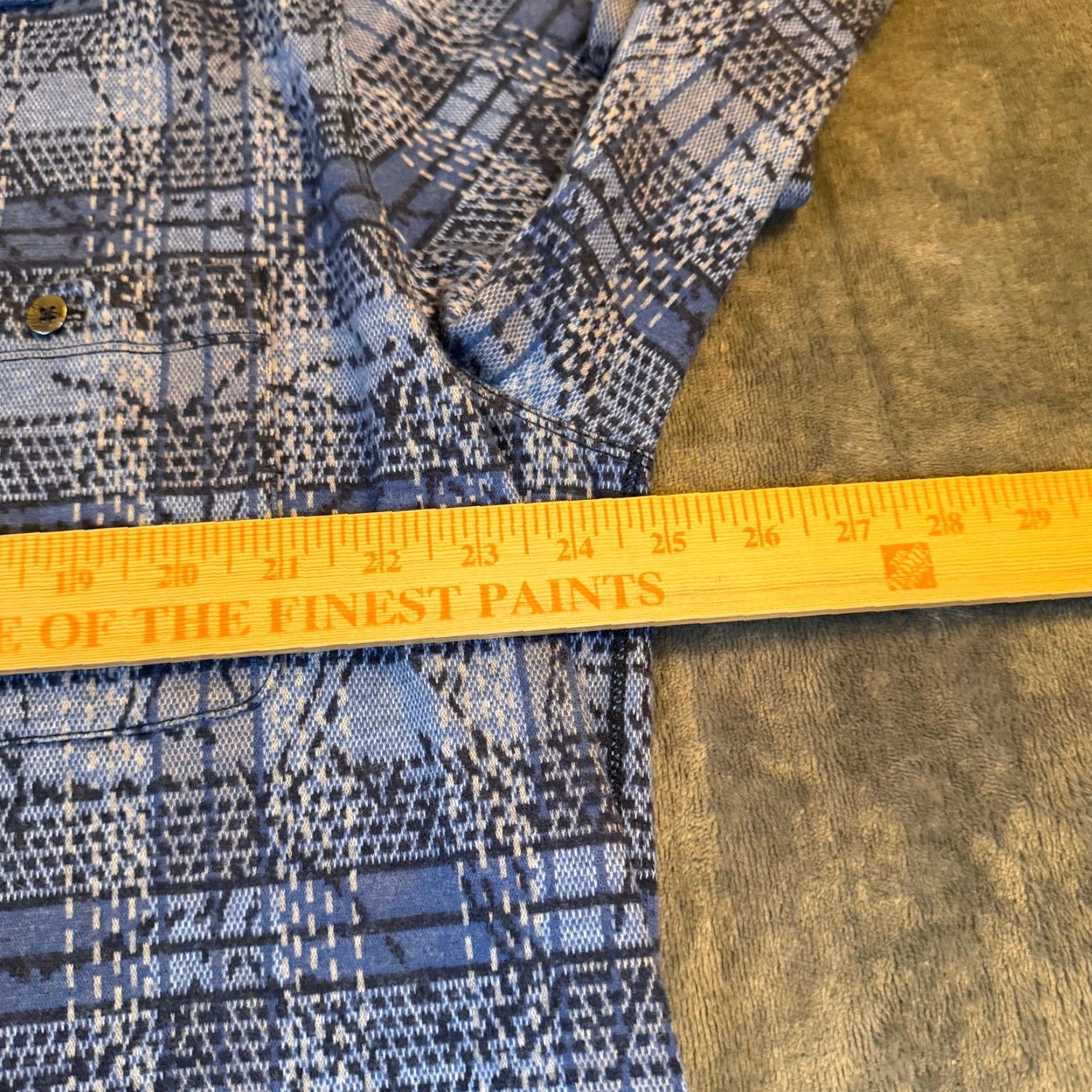 Tommy Bahama Tommy Bahama Plaid Shirt Button-Up Long Sleeve Mens XXL Blue Flannel NWT Casual Hawaiian Resort Wear Button-Up Shirt Size US XXL / EU 58 / 5 - 6 Thumbnail