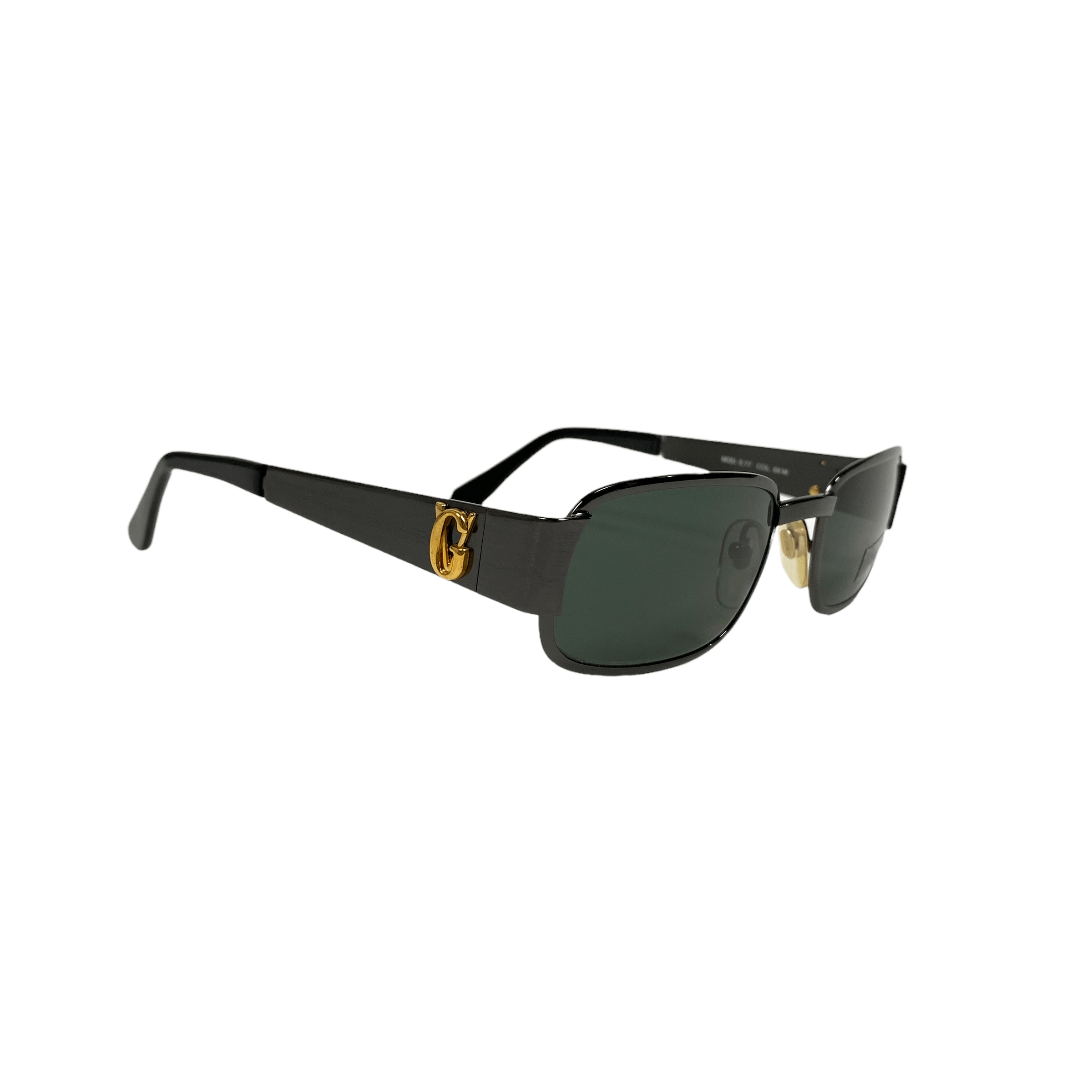 Versace Deadstock Versace Black Sunglasses - O/S Size ONE SIZE - 1 Thumbnail