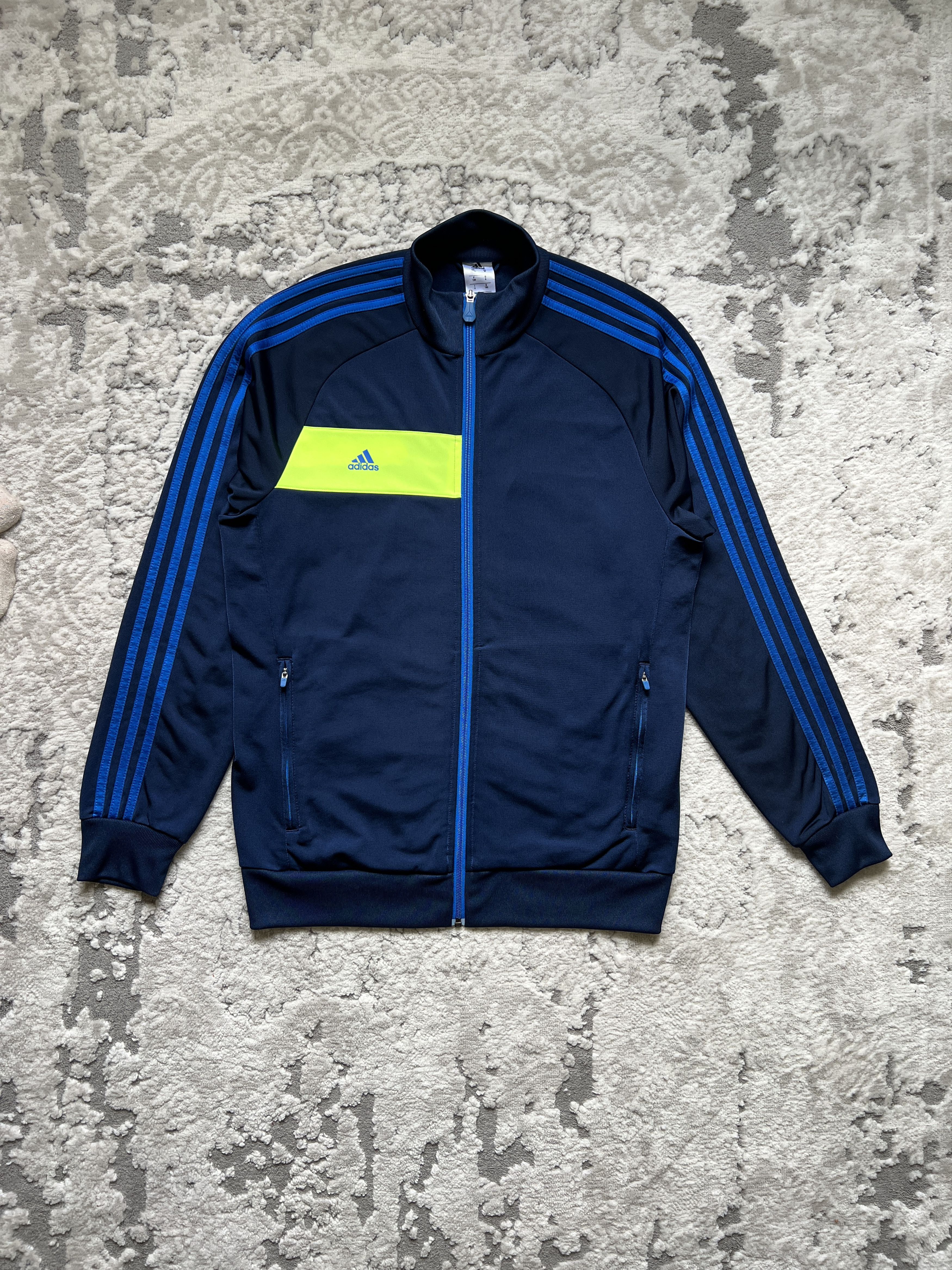 Adidas Adidas Nitrocharge Track Jacket Navy/Neon Size US M / EU 48-50 / 2 - 1 Thumbnail