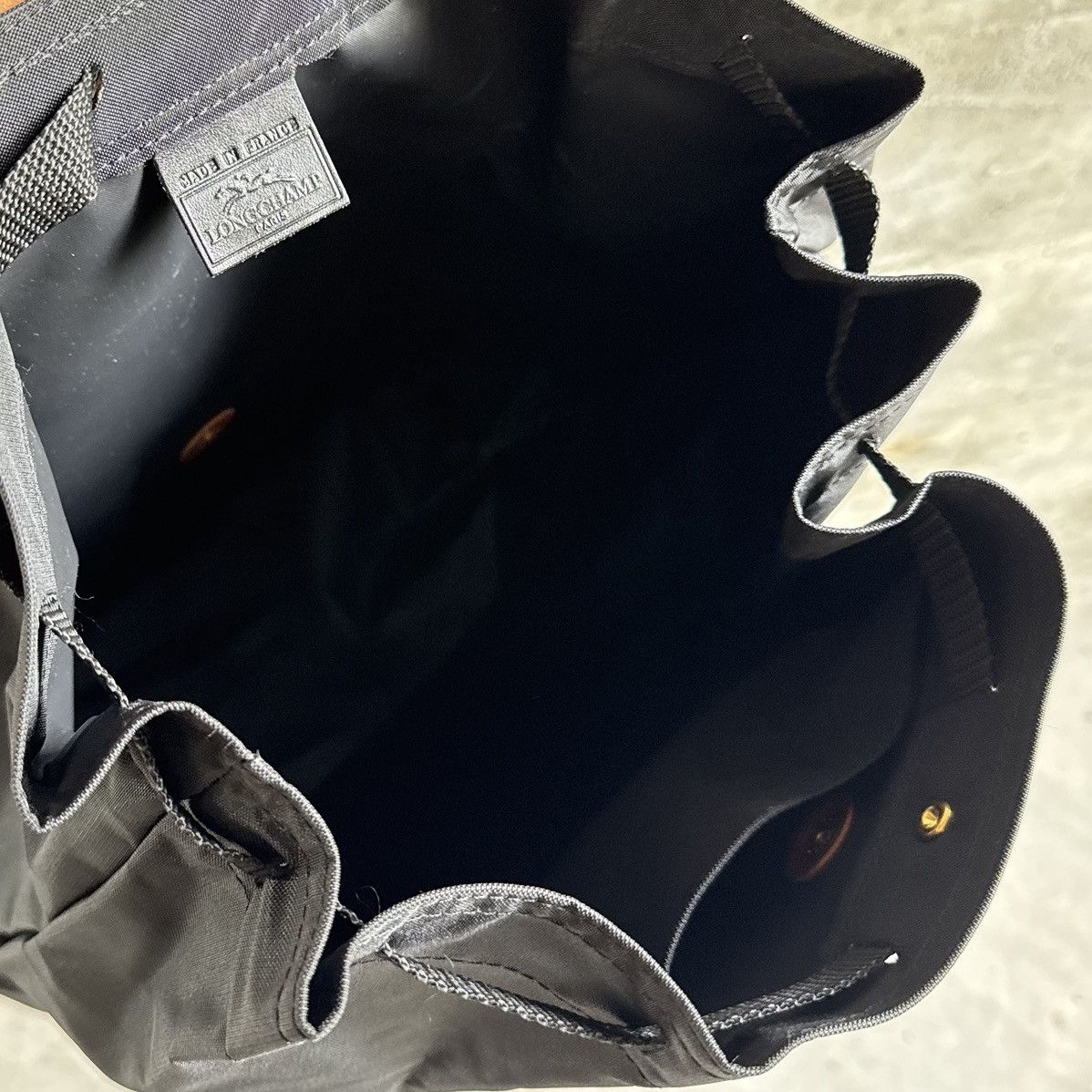 Longchamp Longchamp Le Pliage Backpack — Vintage Made in France Size ONE SIZE - 3 Thumbnail