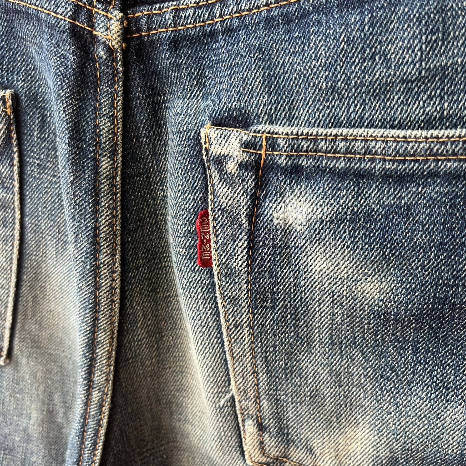 Levi's Size 28x28.5 Vintage 90's Denime Big E Japan Denim S1499 Size US 28 / EU 44 - 14 Thumbnail