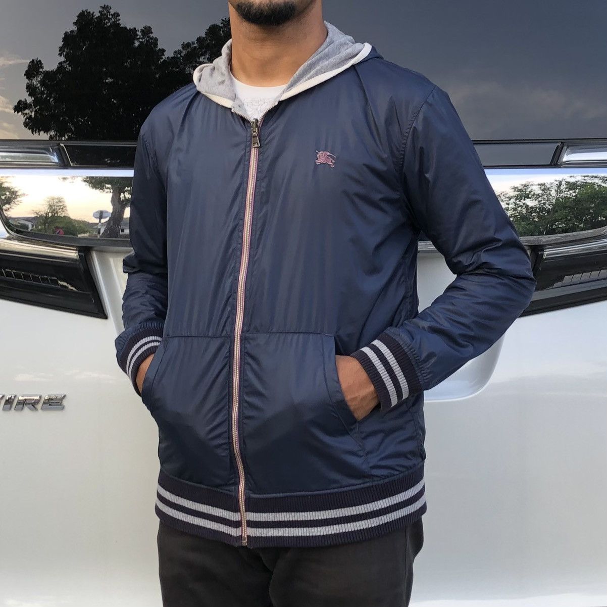 Burberry Burberry Black Label Reversible Jacket With Hoodie Size US M / EU 48-50 / 2 - 2 Thumbnail