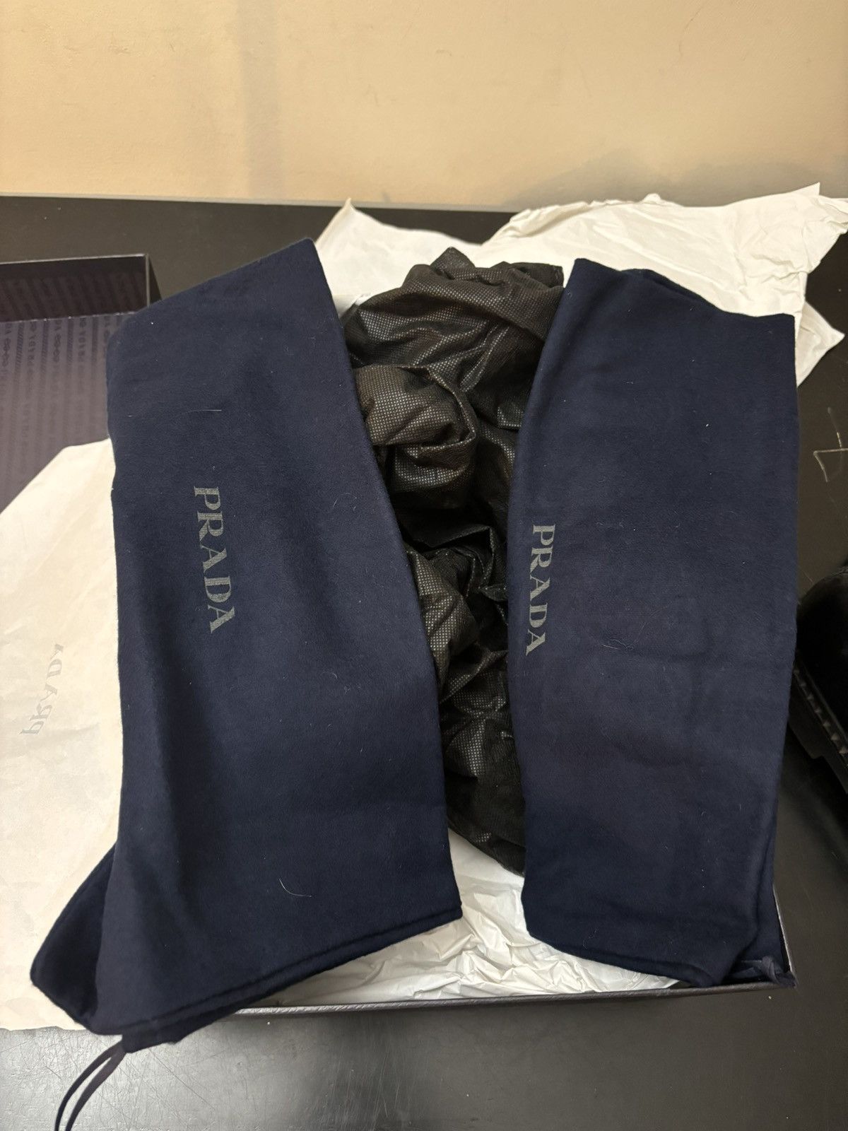 Prada Prada Triangle Logo Chocolate Brushed Patent Leather Loafers Size US 8 / EU 41 - 12 Thumbnail