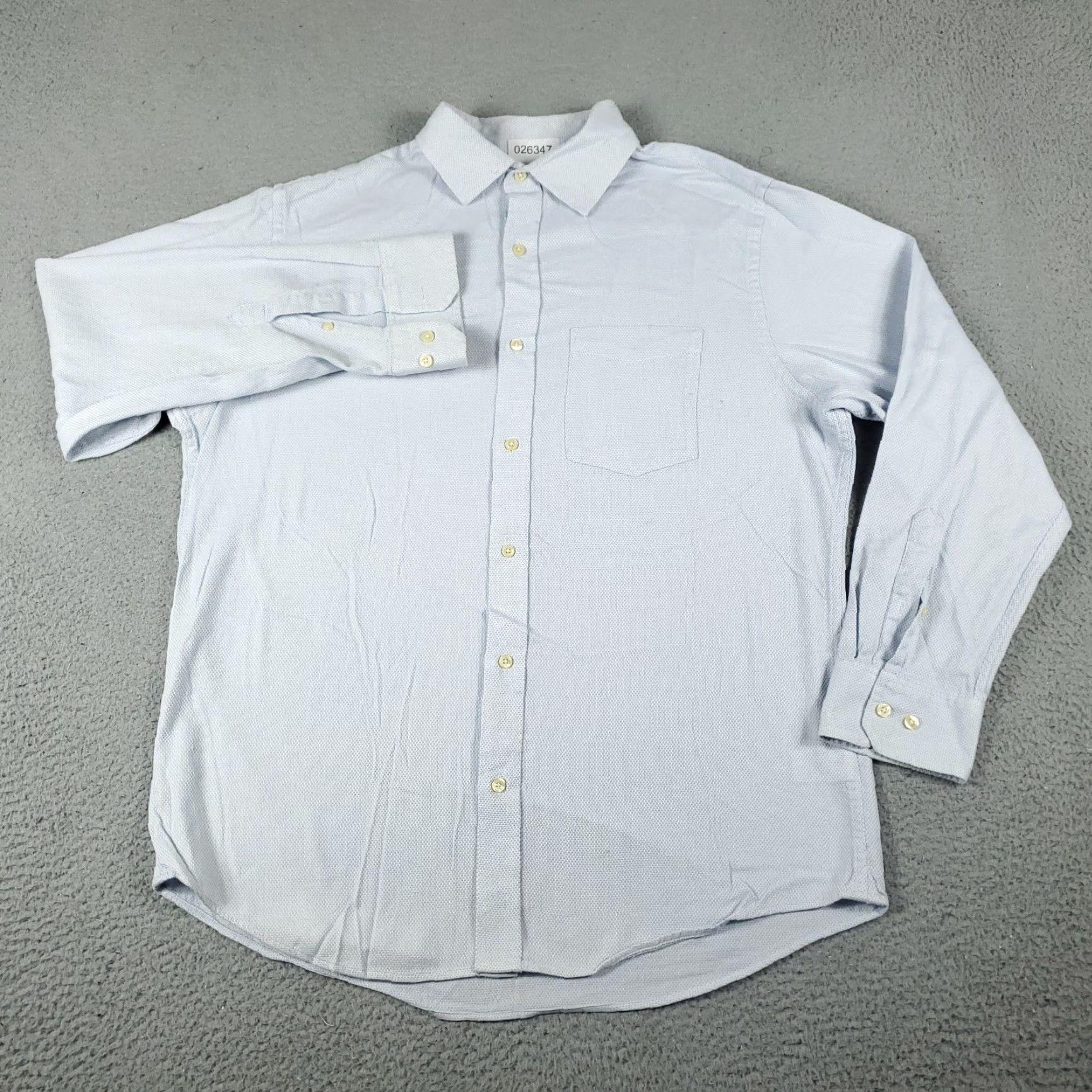 Banana Republic VINTAGE Banana Republic Shirt Mens XL Blue Button-Up Collared Long Sleeve Casual Business Formal Regular Cotton Modern Preppy Mens XL Blue Size US XL / EU 56 / 4 - 2 Thumbnail