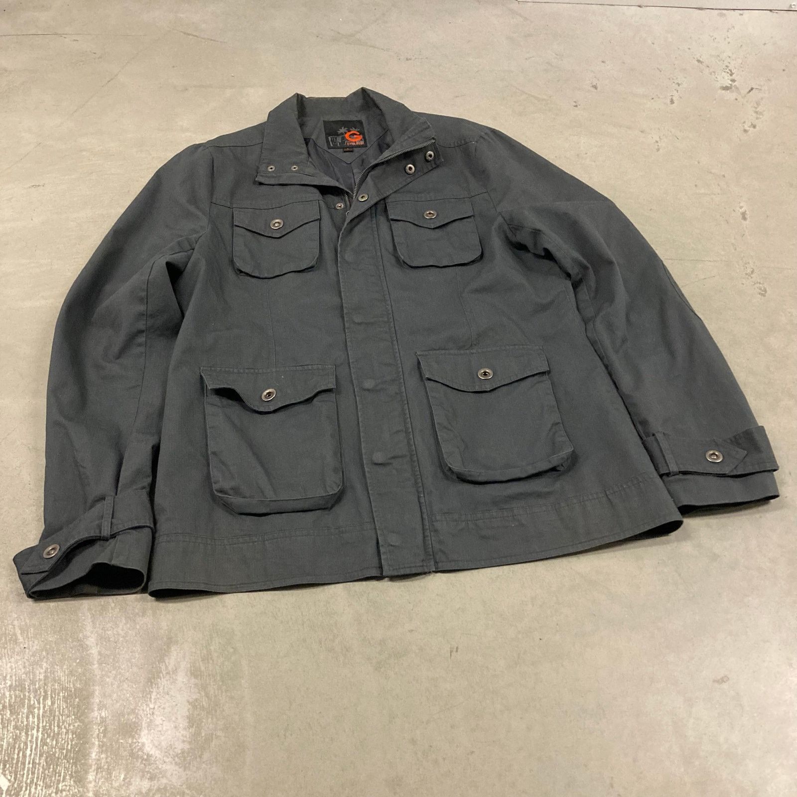 Guess × Vintage vintage y2k guess military field jacket Size XL / US 12-14 / IT 48-50 - 1 Thumbnail