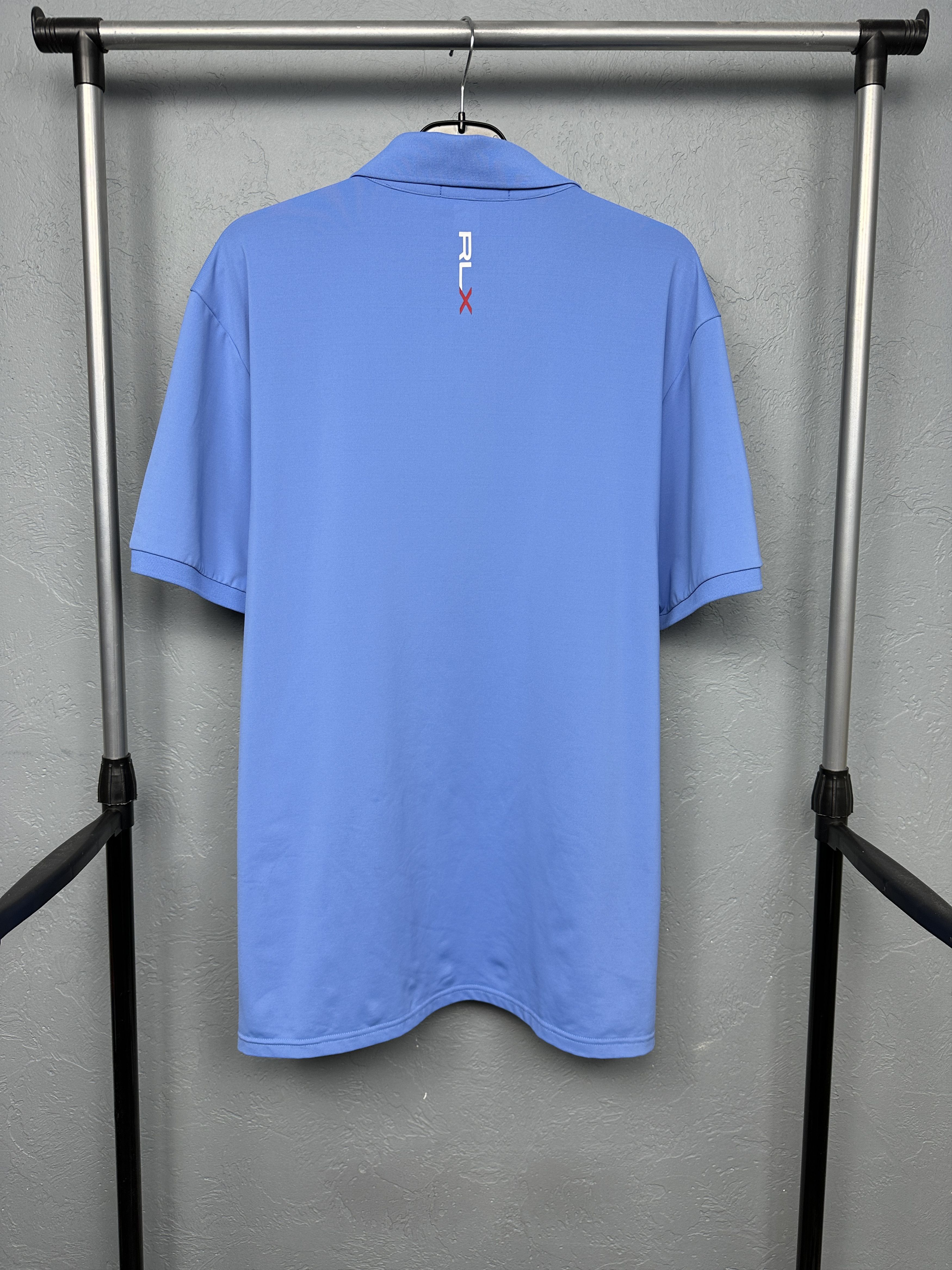 Polo Ralph Lauren Polo Ralph Lauren X Rlx Mens Polo Shirt Swiss Seniors Open Size US XL / EU 56 / 4 - 7 Thumbnail