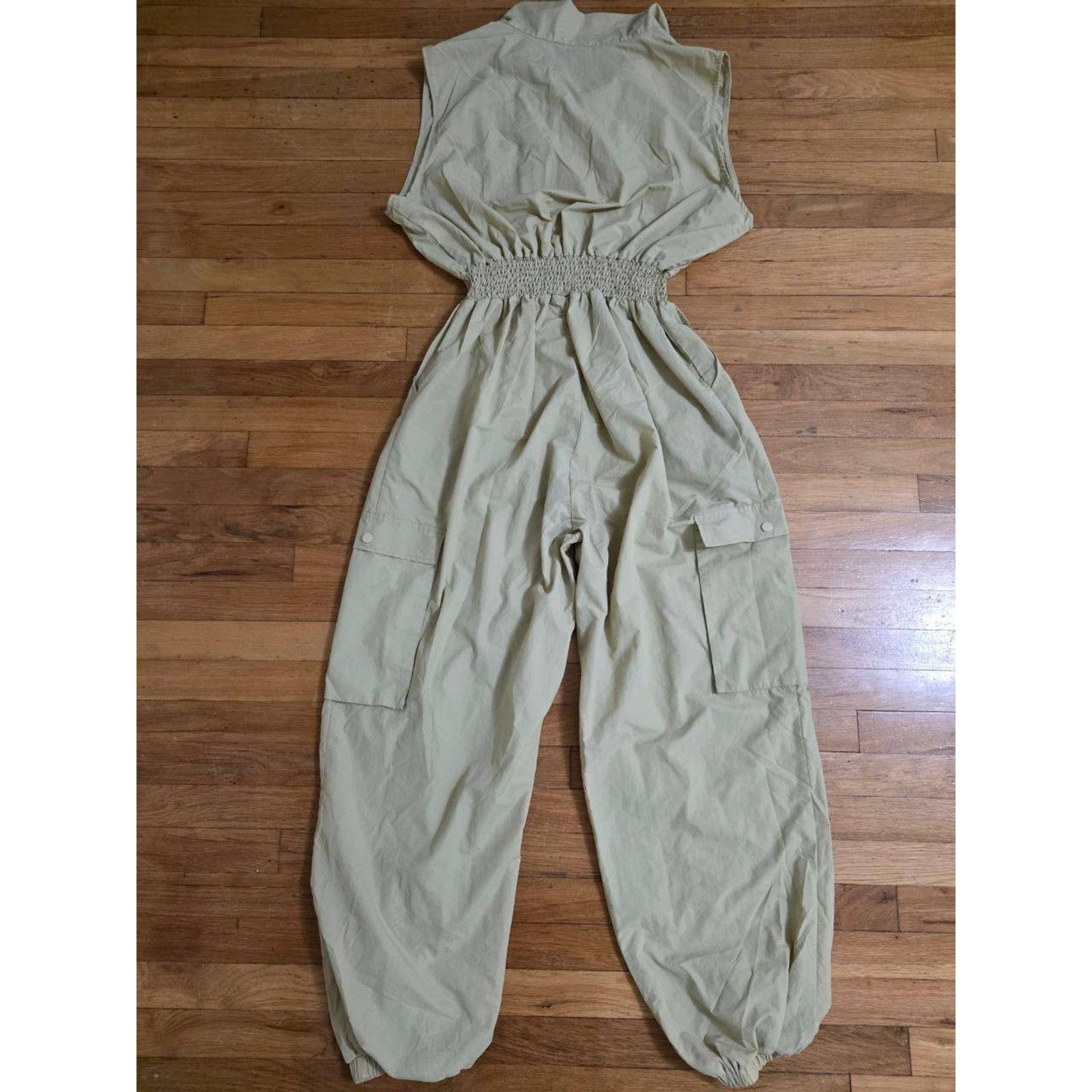 & Other Stories Love Hightlight Sleeveless Collared jumpsuit XXX-L A001337 Size 3XL / US 20-22 - 2 Thumbnail