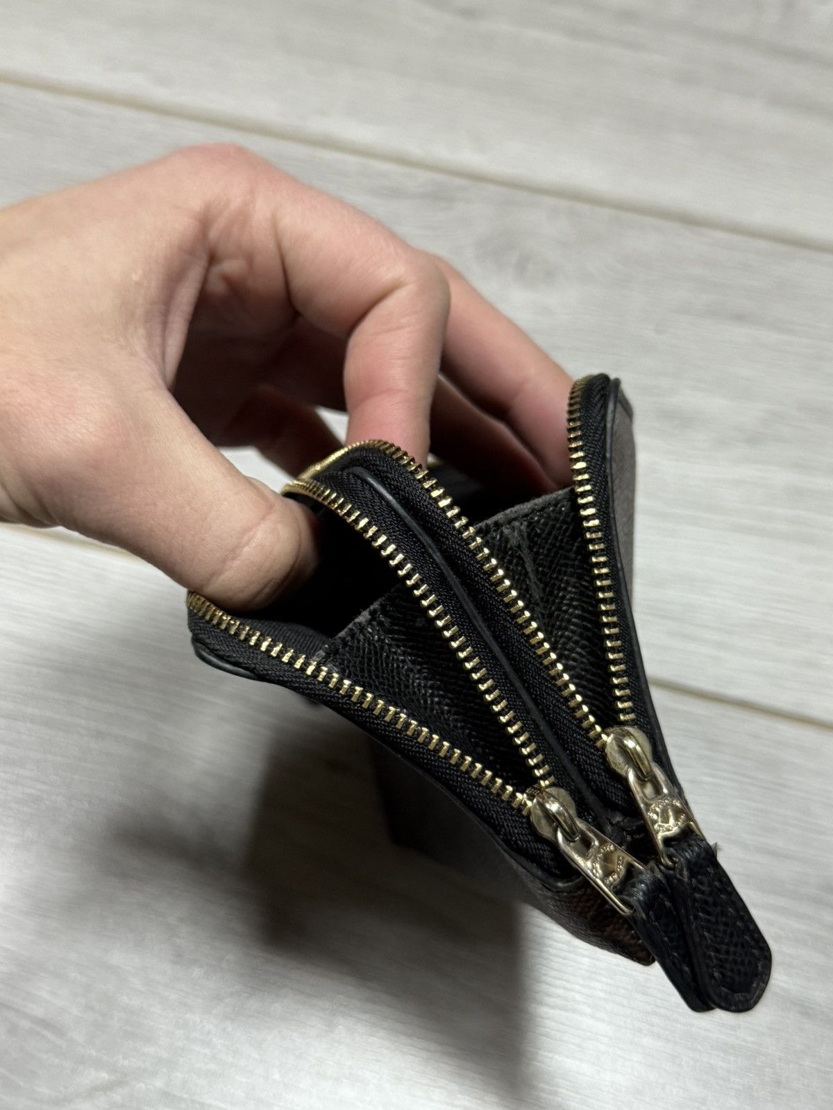 Coach Coach monogram C all over zip wallet leather Size ONE SIZE - 11 Thumbnail