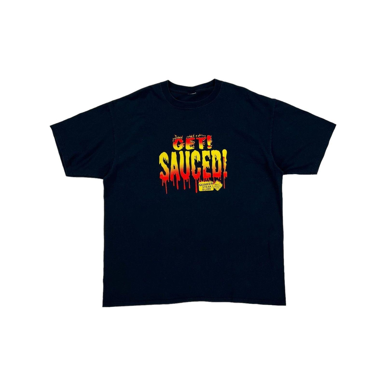 Vintage Vintage Y2K Get Sauced! Quaker steak & lube tee (XXL) Size US XXL / EU 58 / 5 - 1 Thumbnail