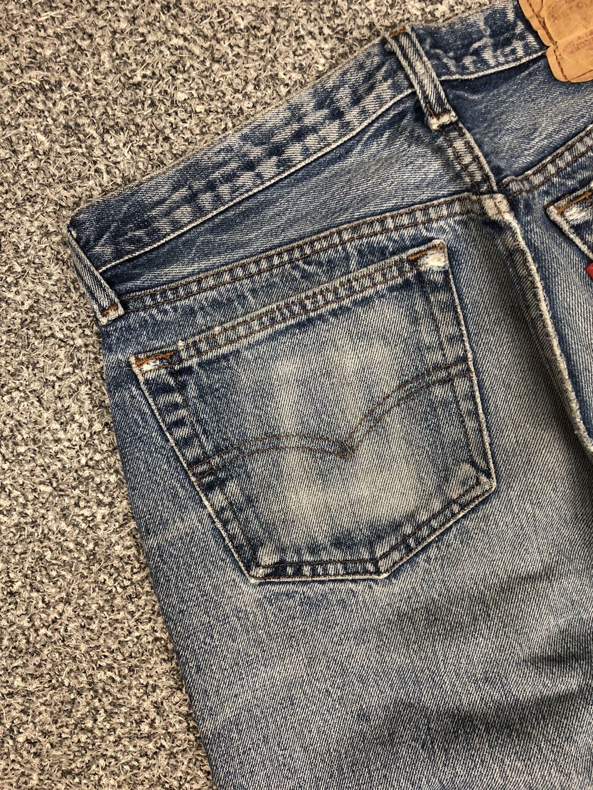 Japanese Brand × Levi's × Vintage Vintage Distressed Levis LVC Kurt Cobain Style Jeans Size US 31 - 14 Thumbnail