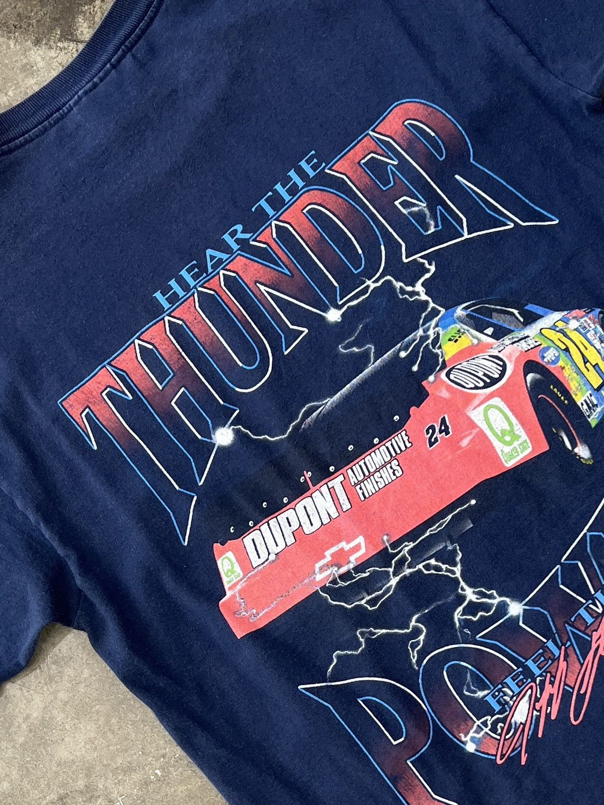 NASCAR Vintage 1997 Jeff Gordon DuPont Racing Tee Medium Size US M / EU 48-50 / 2 - 4 Thumbnail