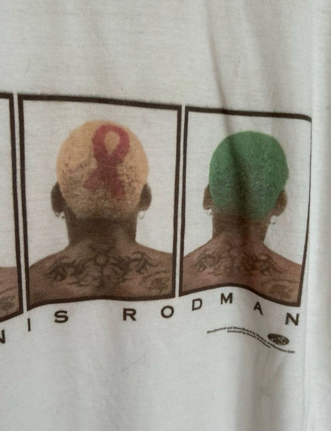 Vintage Vintage Denis Rodman t-shirt Size US L / EU 52-54 / 3 - 5 Thumbnail